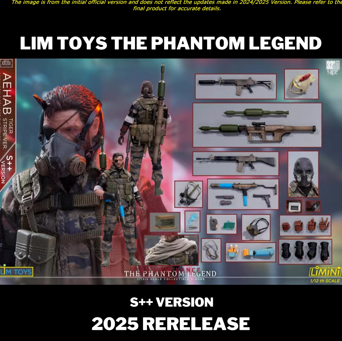 Preorder) LIM TOYS 1/12 The Phantom Legend S++ action figure 2025