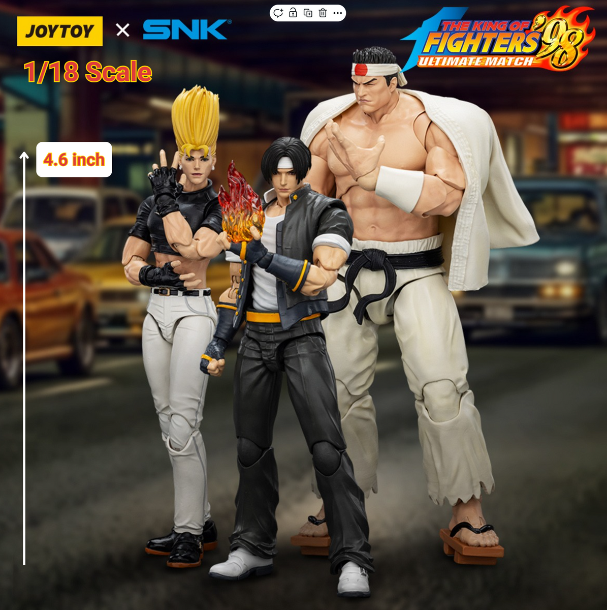 USA Stock) Joytoy The King of Fighters KOF 98 Hero Team Kyo
