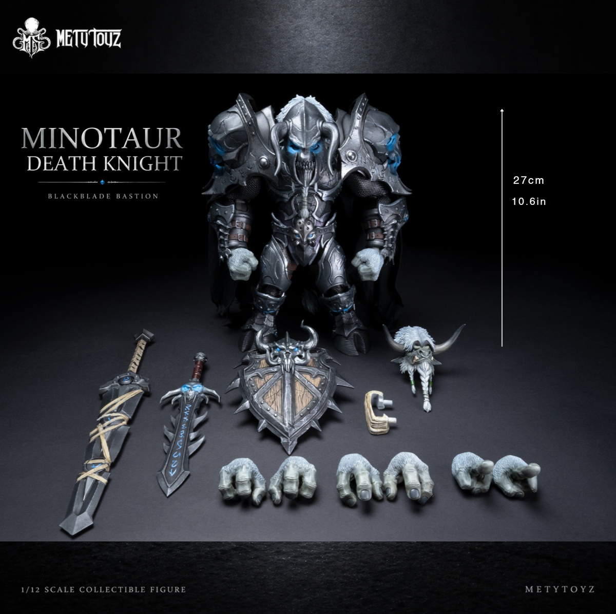 Preorder) Metytoyz 1/12 Minotaur Death Knight 10.5inches action