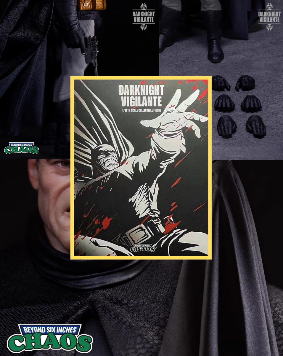 2nd Payment ONLY: Jul 31 - Aug 09) Chaos 1/12 Dark Vigilante cloth