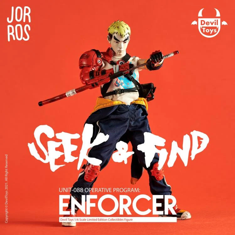 USA Stock) Jor Ros X Devil Toys 1/6 Enforcer Unit-088 Limited