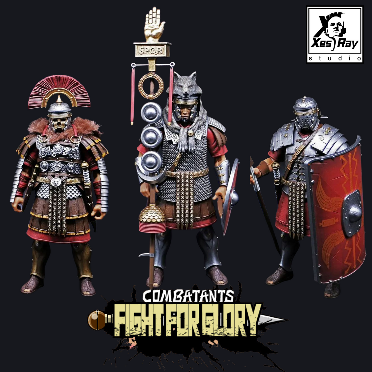 (Preorder) Xesray Studio Fight for Glory Wave 5 Marcus 016, Aulus 017