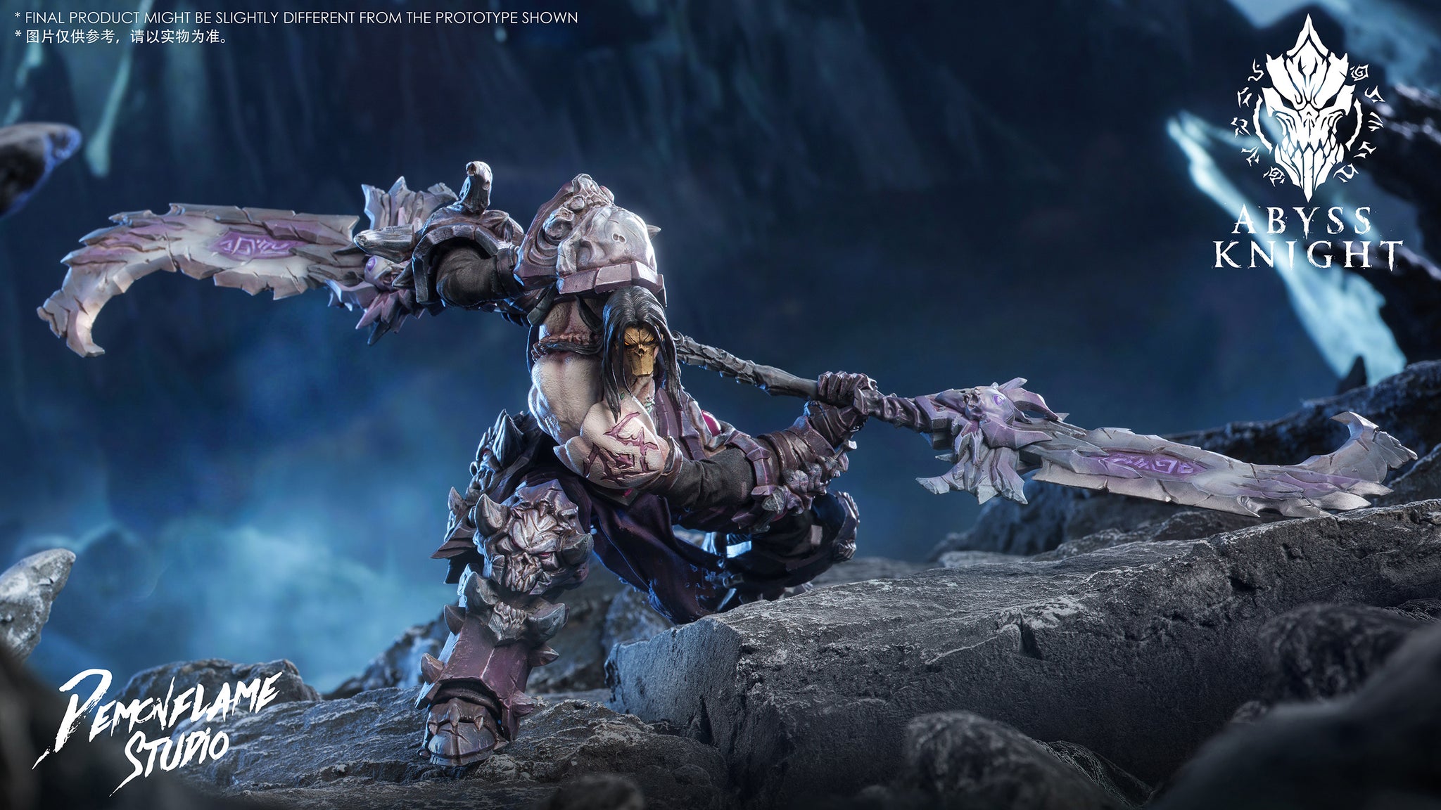 Preorder) Demon Flame Studio x Vtoys 1/12 Abyss Knight figure and