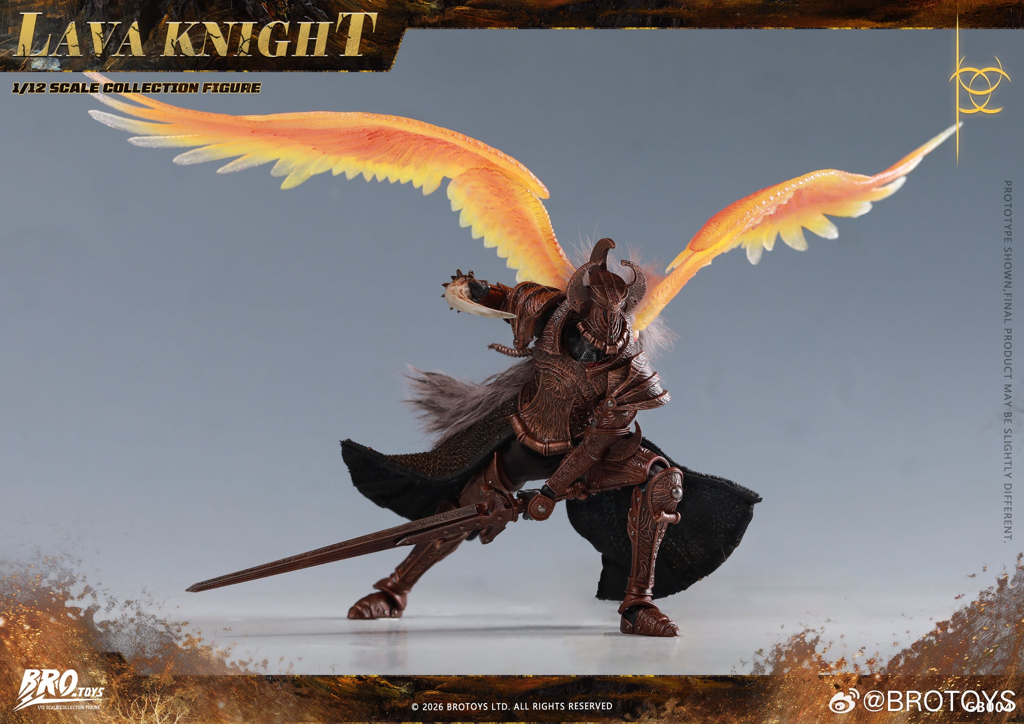 Preorder) Brotoys 1/12 Lava knight action figure GB004 – 5ktoys