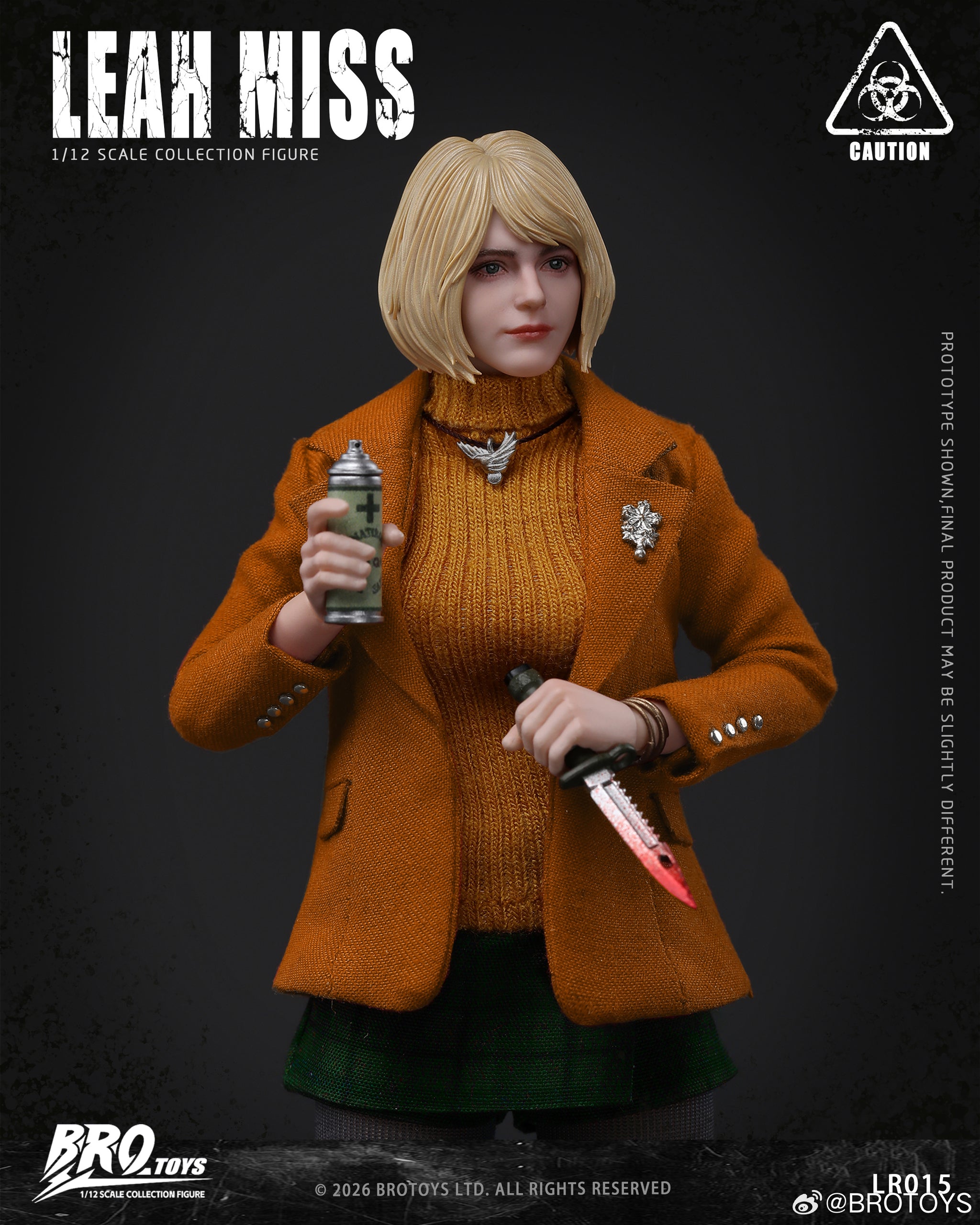 Preorder) Brotoys 1/12 Leah Miss LR015 action figure with preorder