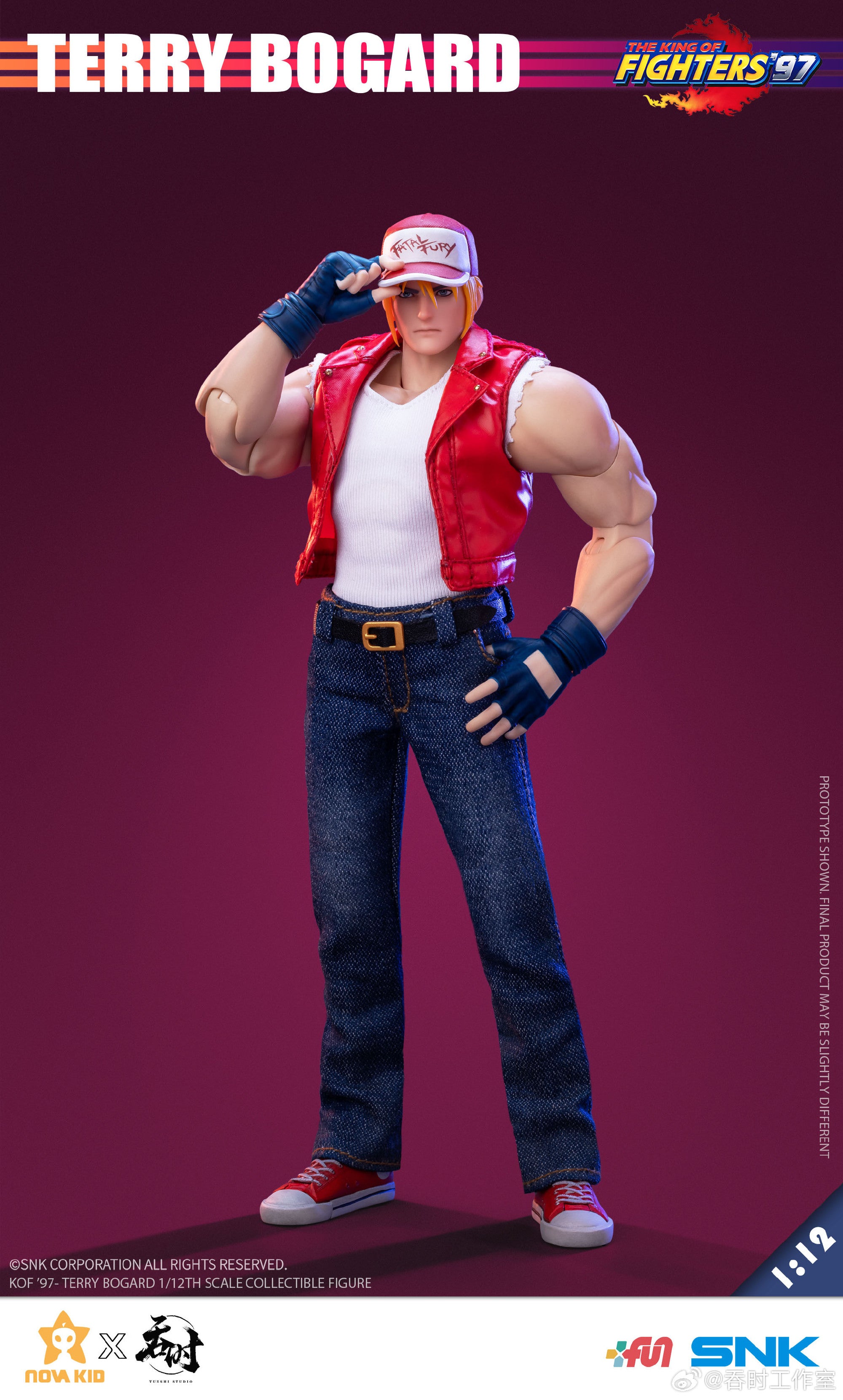 TUNSHI STUDIO 1/12 SNK Terryセット USA Stock) Tunshi Studio The King of Fighter 1/12 Terry
