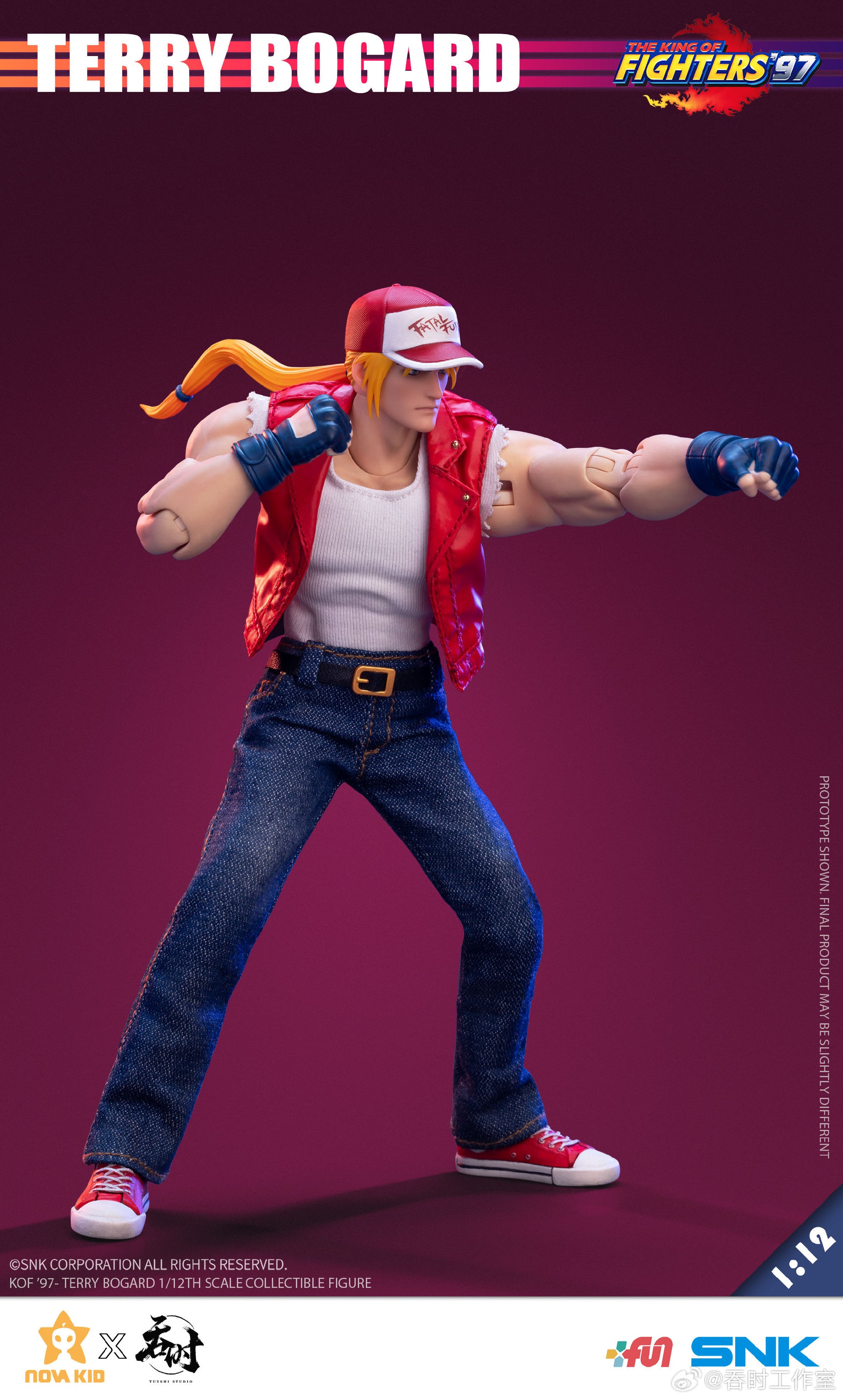 TUNSHI studio テリーボガード USA Stock) Tunshi Studio The King of Fighter 1/12 Terry cloth
