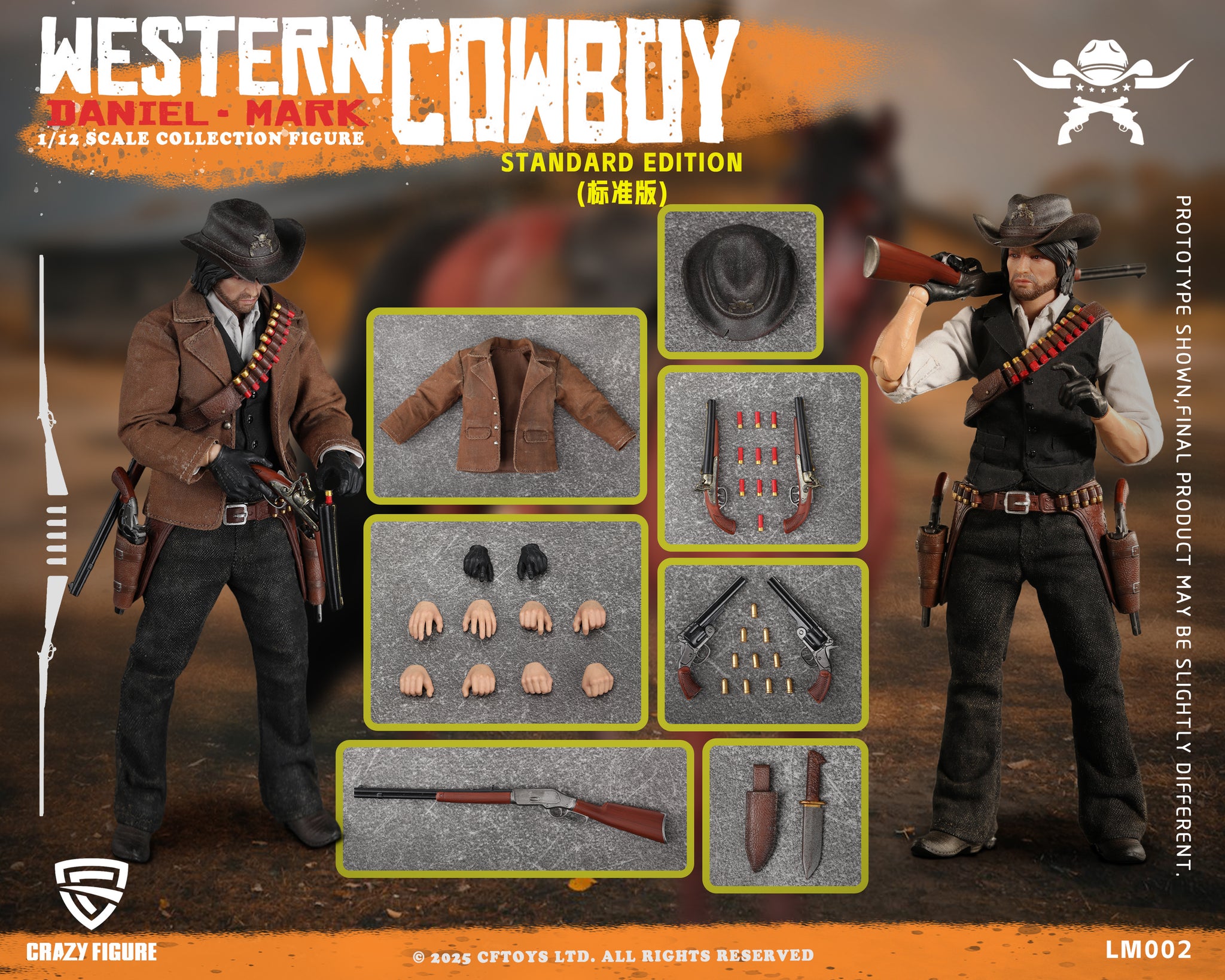 cowboy フィギュア 送料無料 1/6 LimToys LIM011 The Cowboy John 欧米男性フル