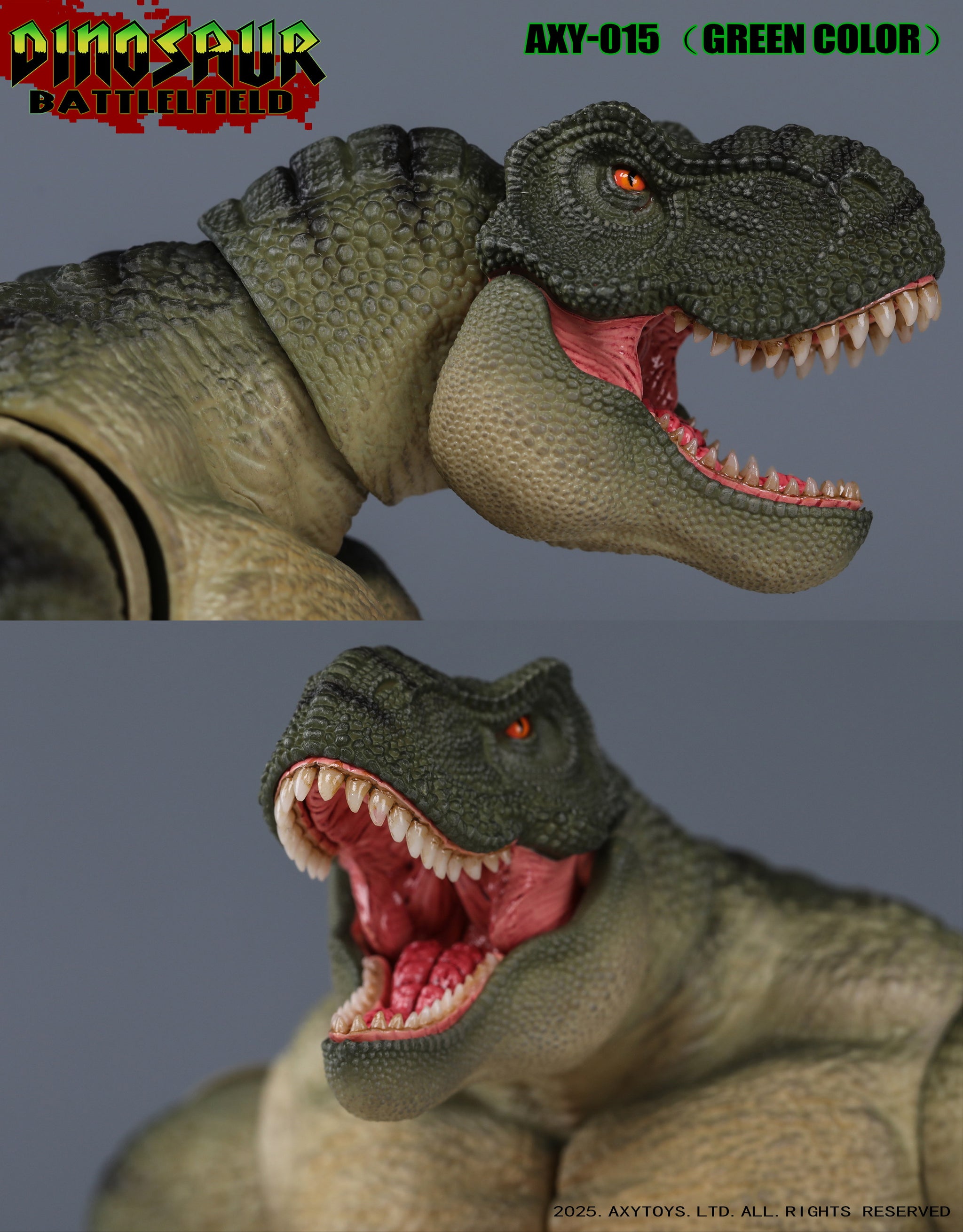 Preorder) Axytoys 1/9 Dinosaur Battlefield T-rex aciotn figure