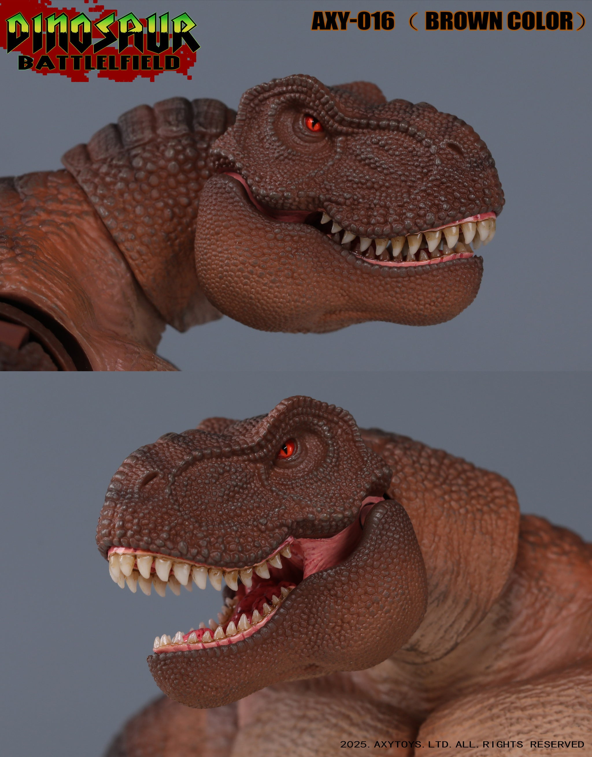 Preorder) Axytoys 1/9 Dinosaur Battlefield T-rex aciotn figure