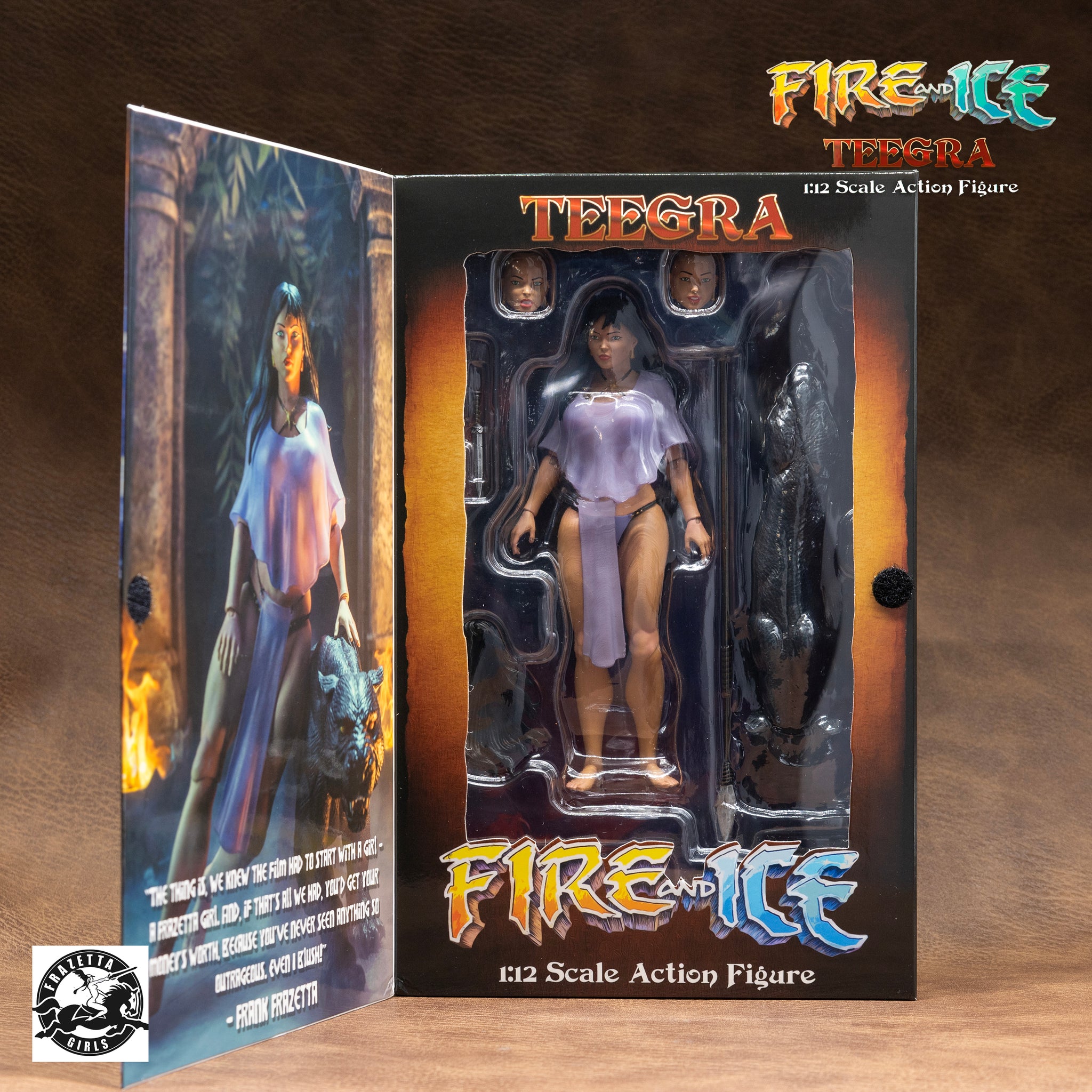 限定‼️ファイア＆アイス ダークウルフ 1/12スケール アクションフィギュア