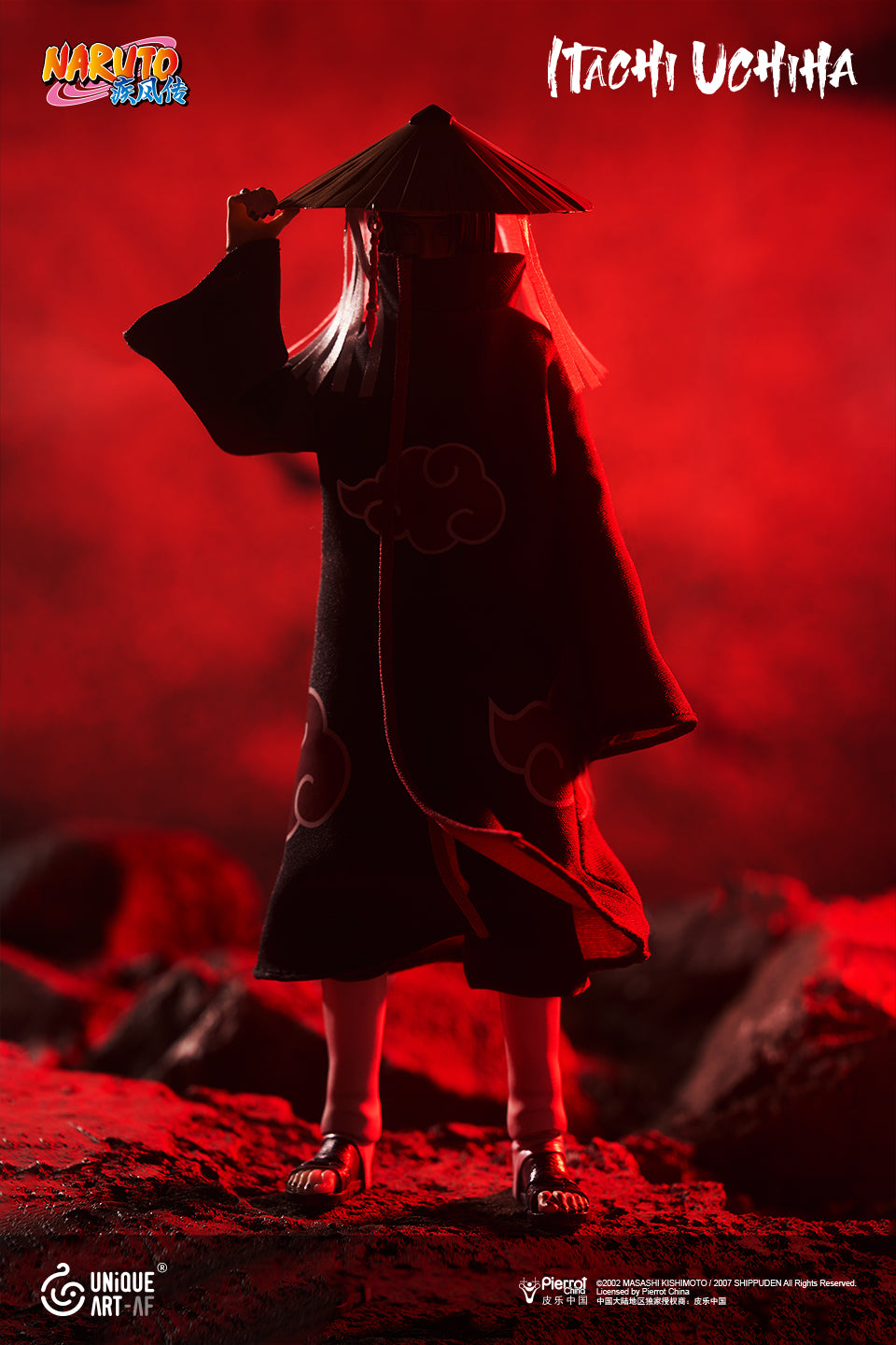 Preorder) Unique Art 1/12 Official Licensed Naruto Itachi Uchiha