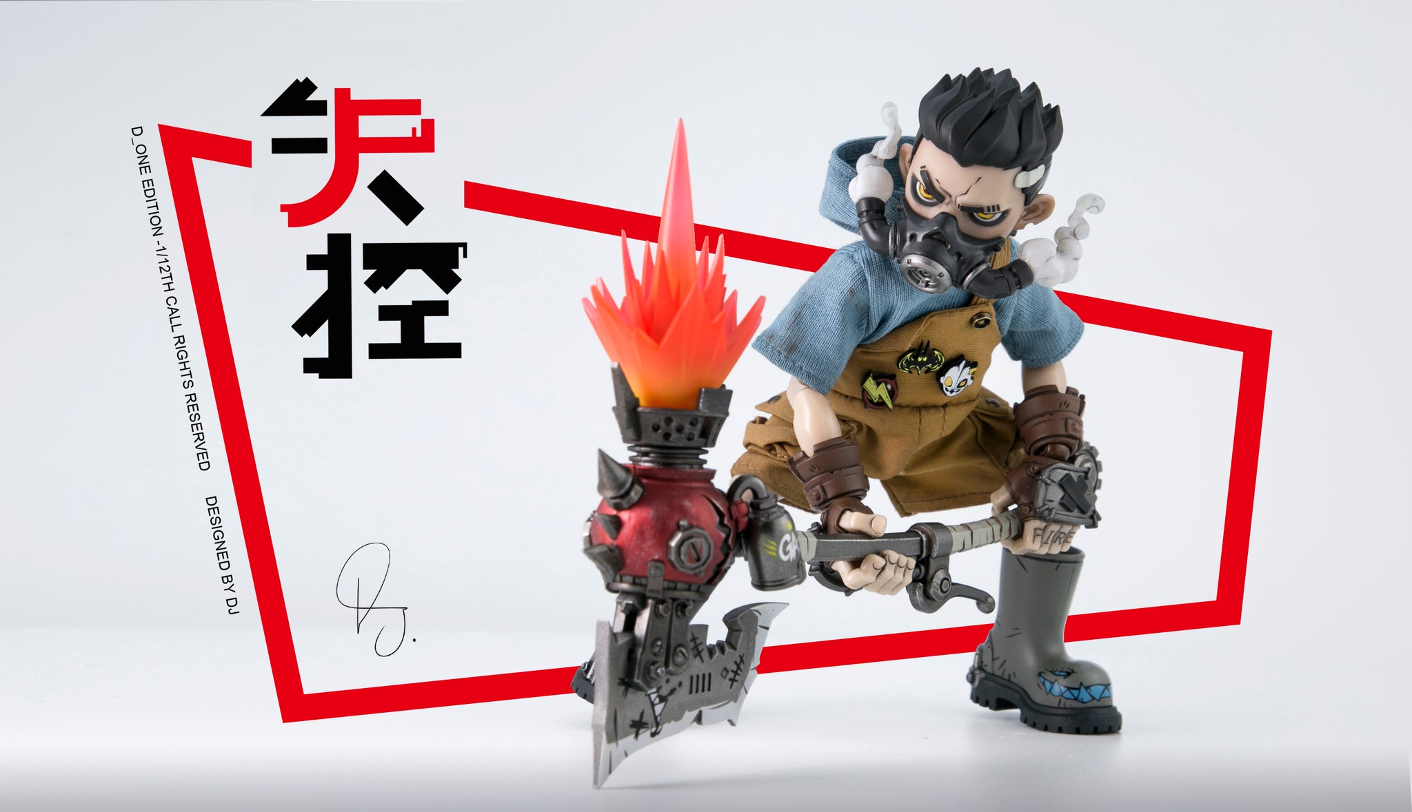 Preorder) DONE Studio 1/12 Rage Z Boys action figure Standard and