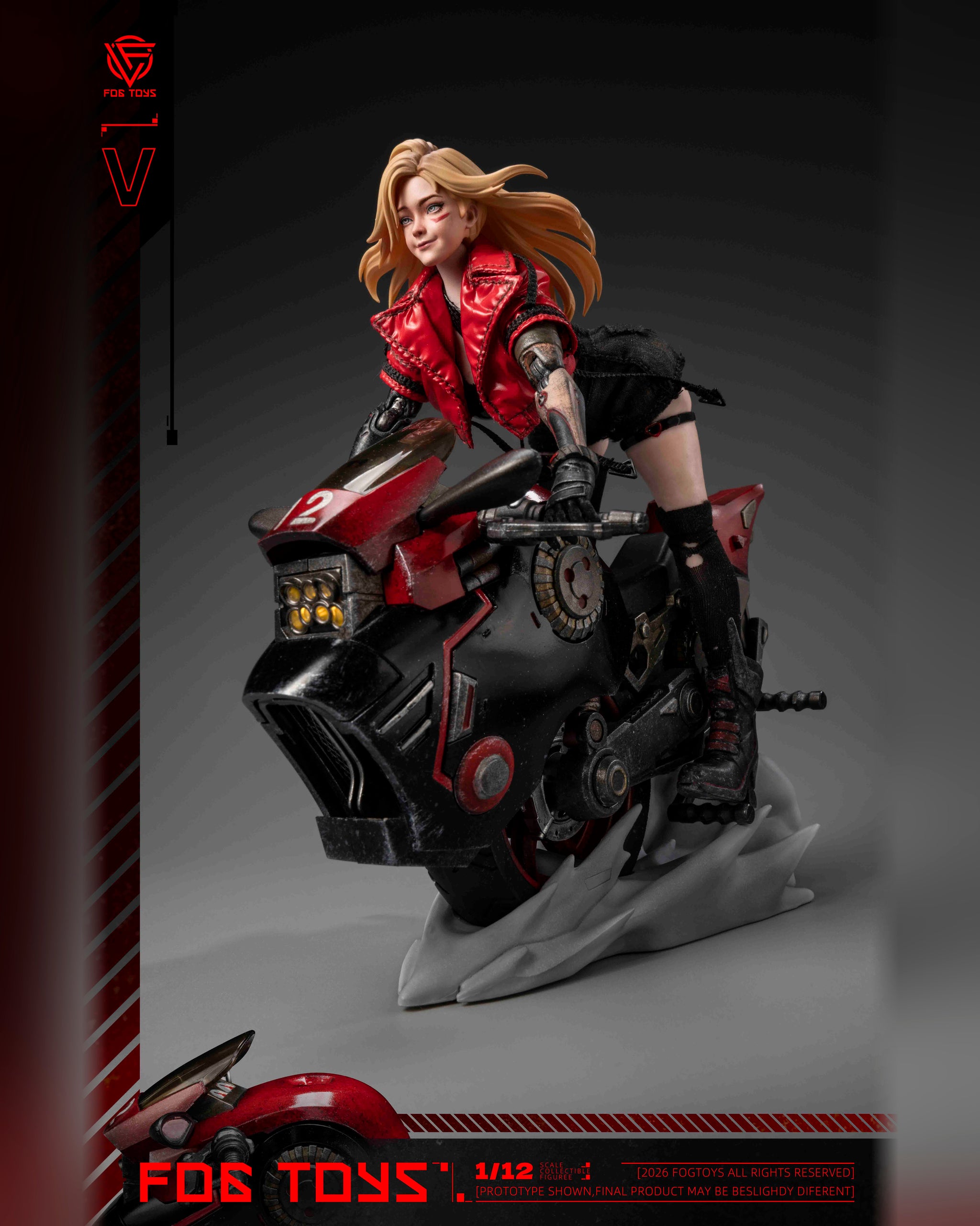 Preorder) Fogtoys 1/12 Fantasy Alphabet Series EA-03 “V” figure