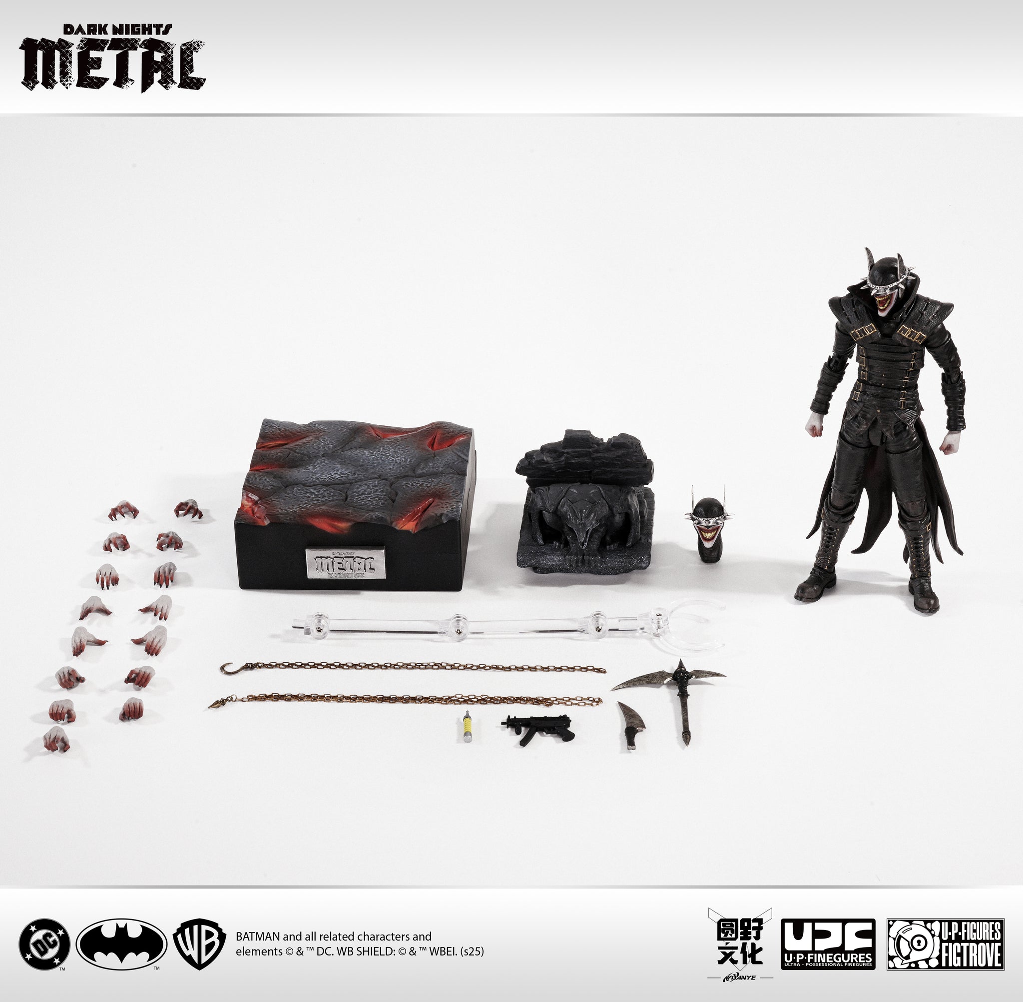 Preorder) Official Licensed LPZZ 1/12 Dark Knight Metal