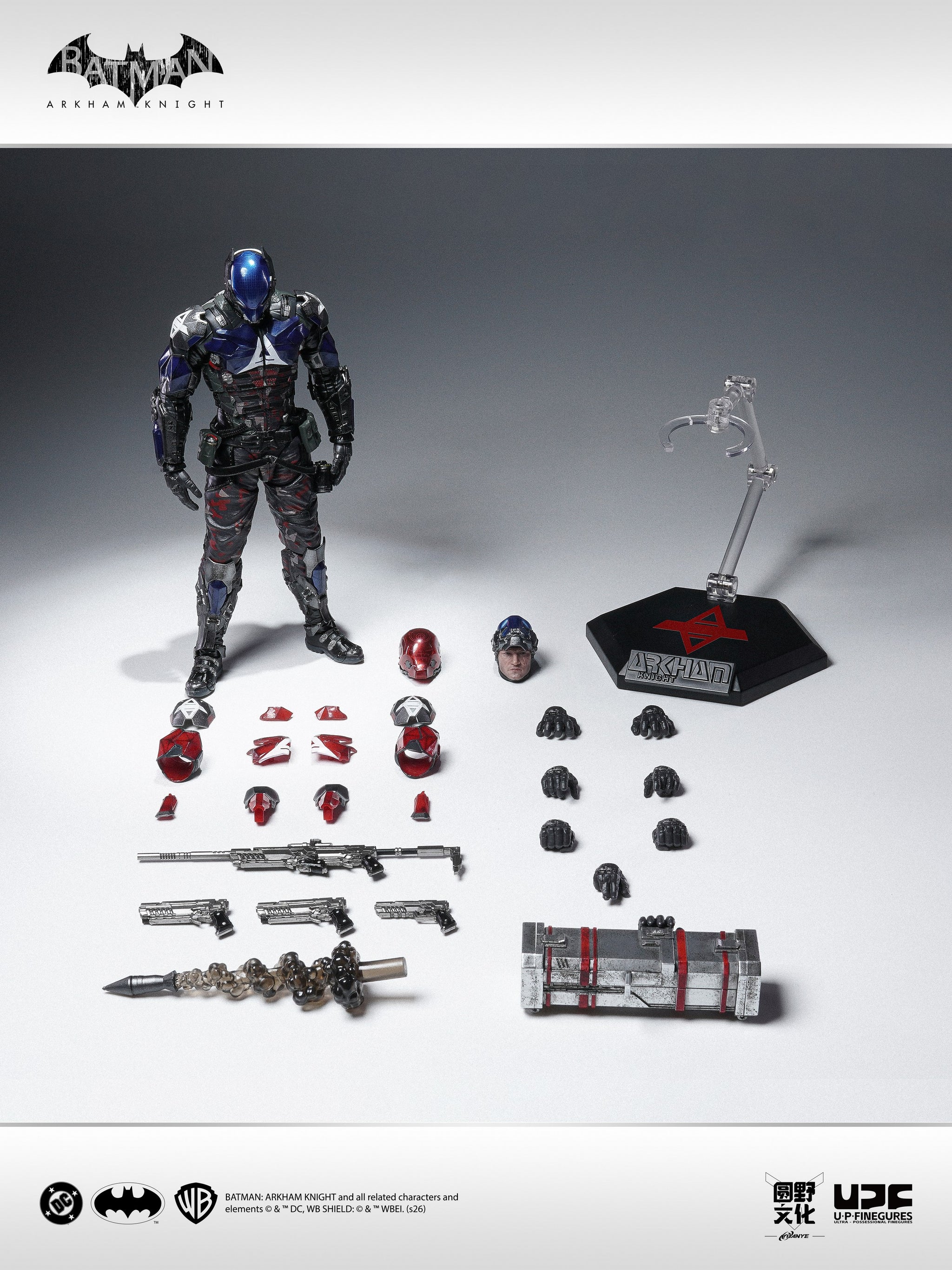 Preorder) LPZZ x UPFinegures 1/12 official licensed Arkham Knight