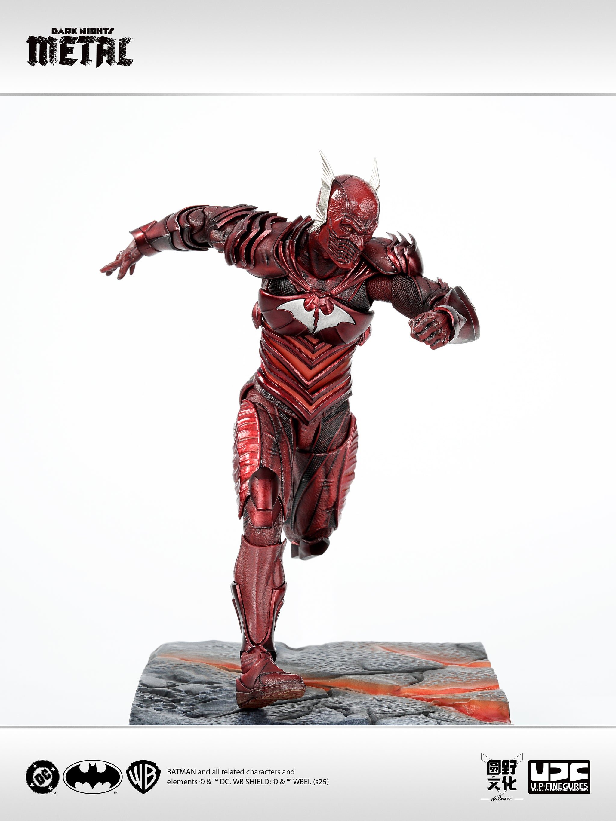 Preorder) LPZZ Offical Licensed 1/12 Red Death Dark Knights Metal