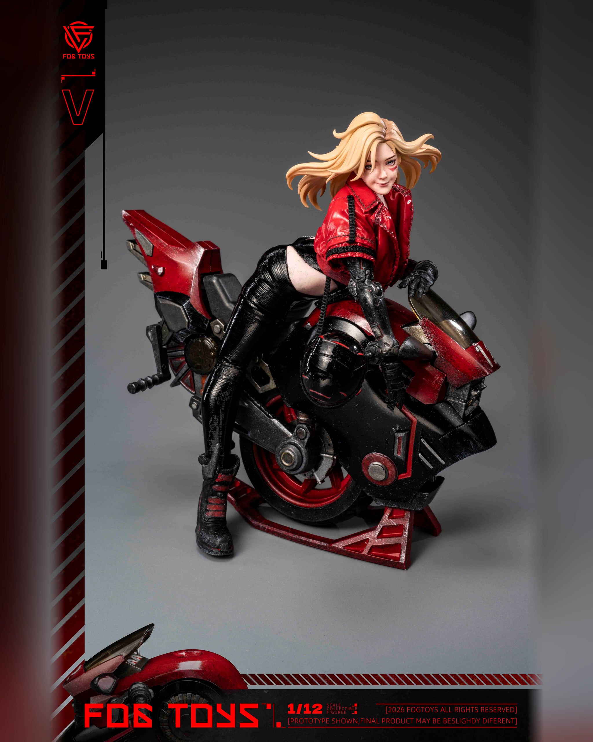 Preorder) Fogtoys 1/12 Fantasy Alphabet Series EA-03 “V” figure