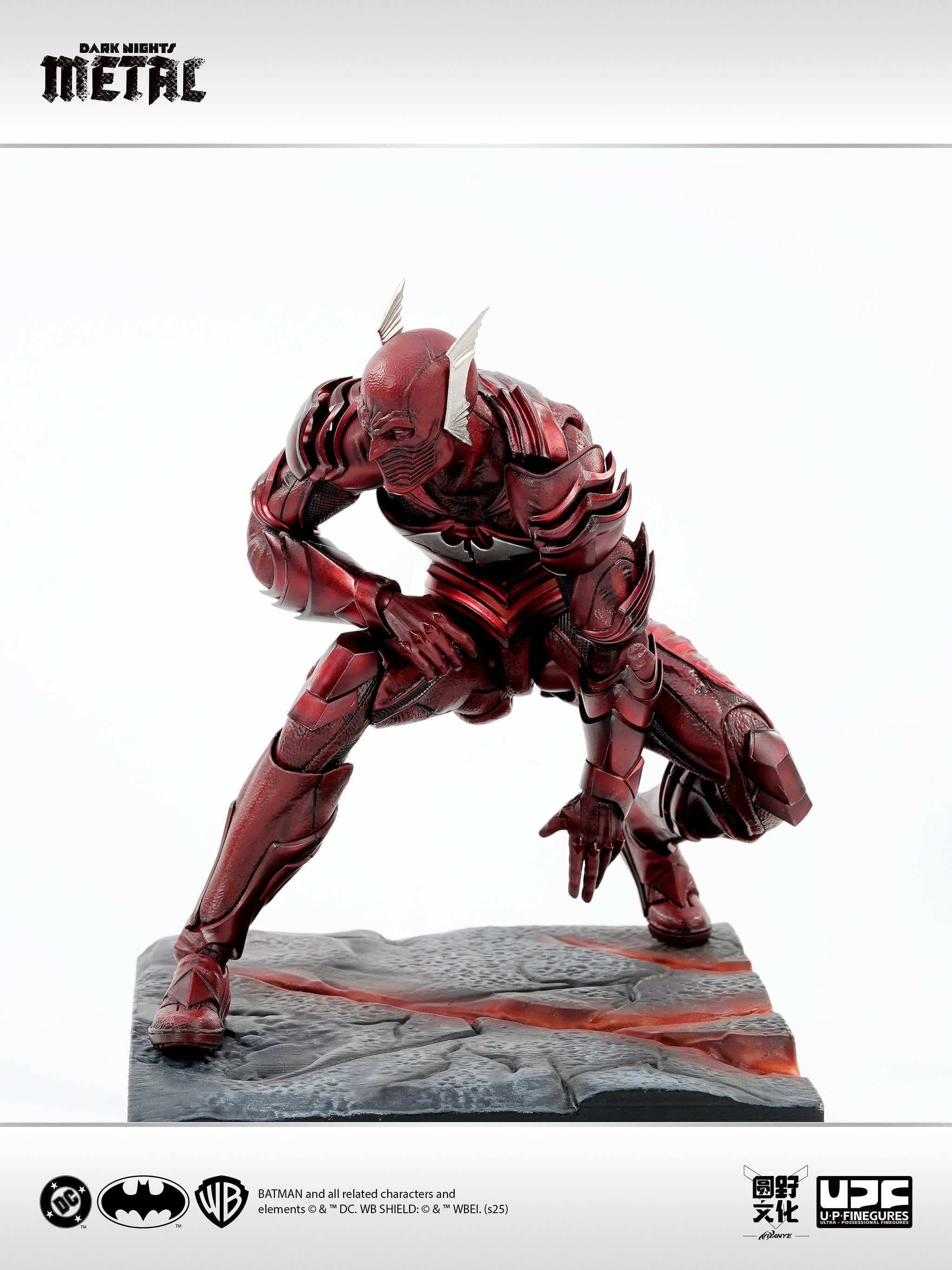 Preorder) LPZZ Offical Licensed 1/12 Red Death Dark Knights Metal