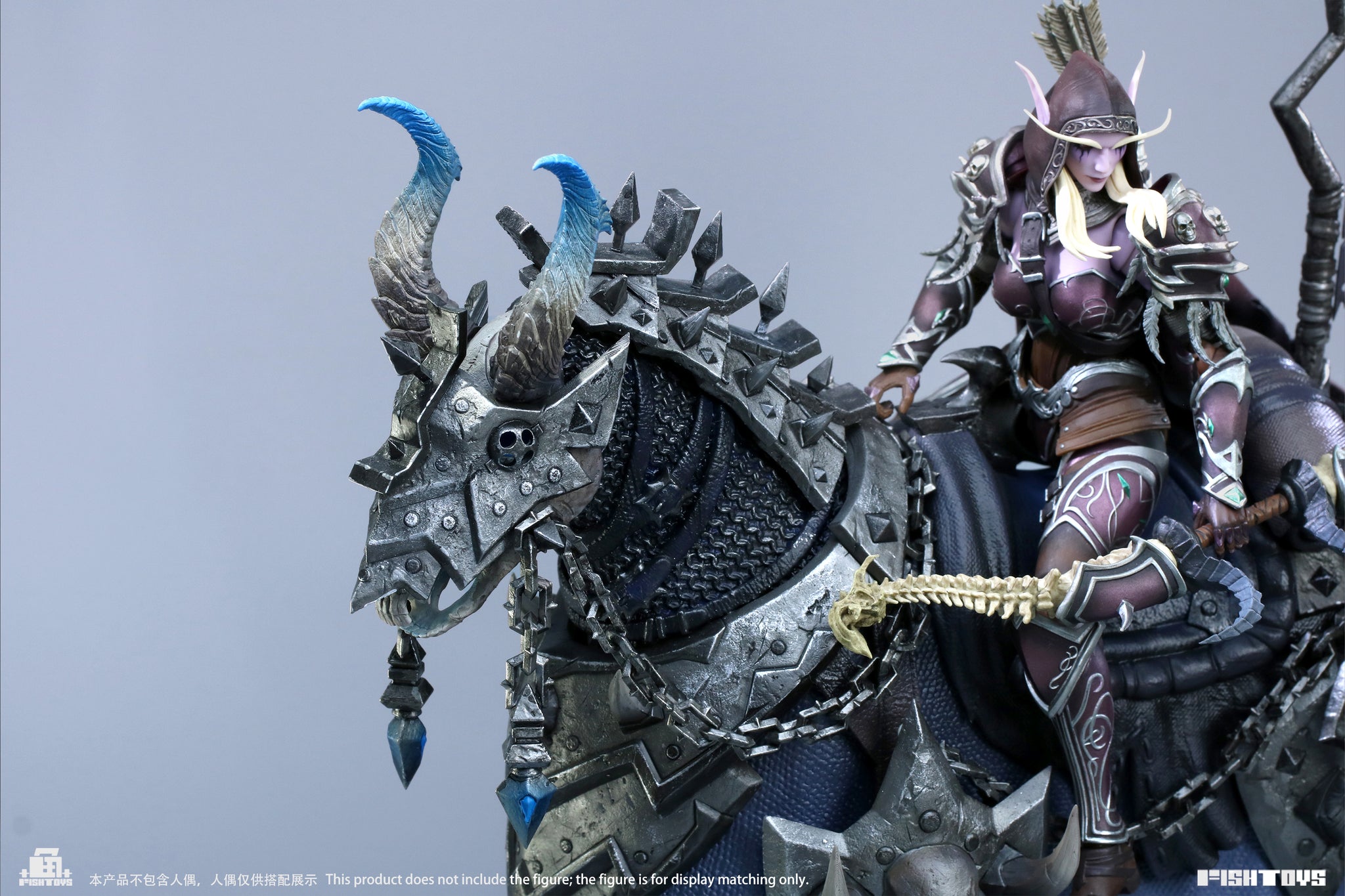 Preorder) Fish Toys 1/12 Nightmare Horse mount and armor set