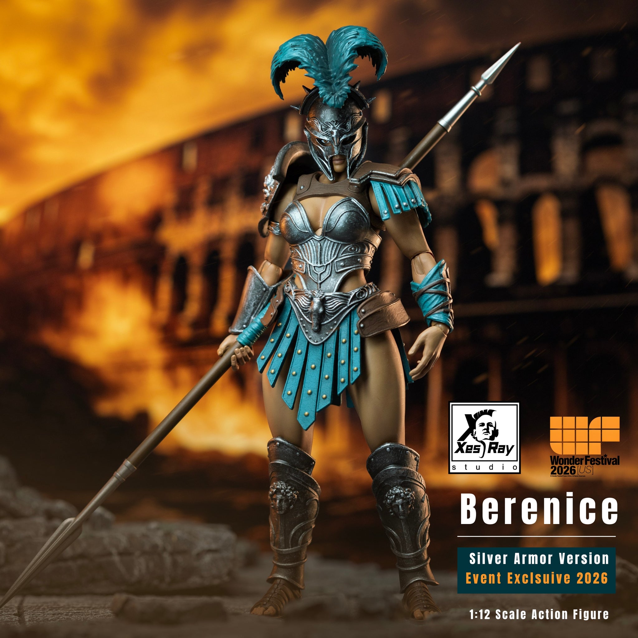 Mythic Legions　xesray　剣闘士　6インチ　フィギュア Pre-Order (deposit) - XESRay Combatants 021 Berenice 6-Inch Figure