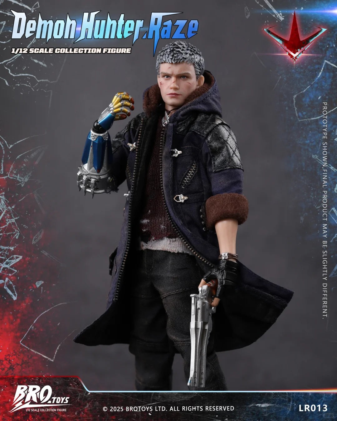 (Preorder) Brotoys 1/12 Demon hunter Raze action figure LR013 – 5ktoys