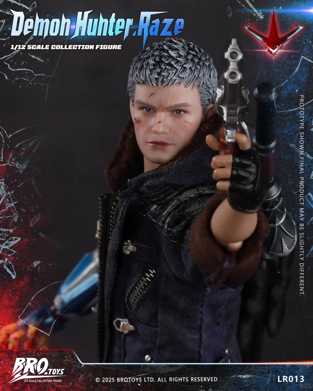(Preorder) Brotoys 1/12 Demon hunter Raze action figure LR013 – 5ktoys