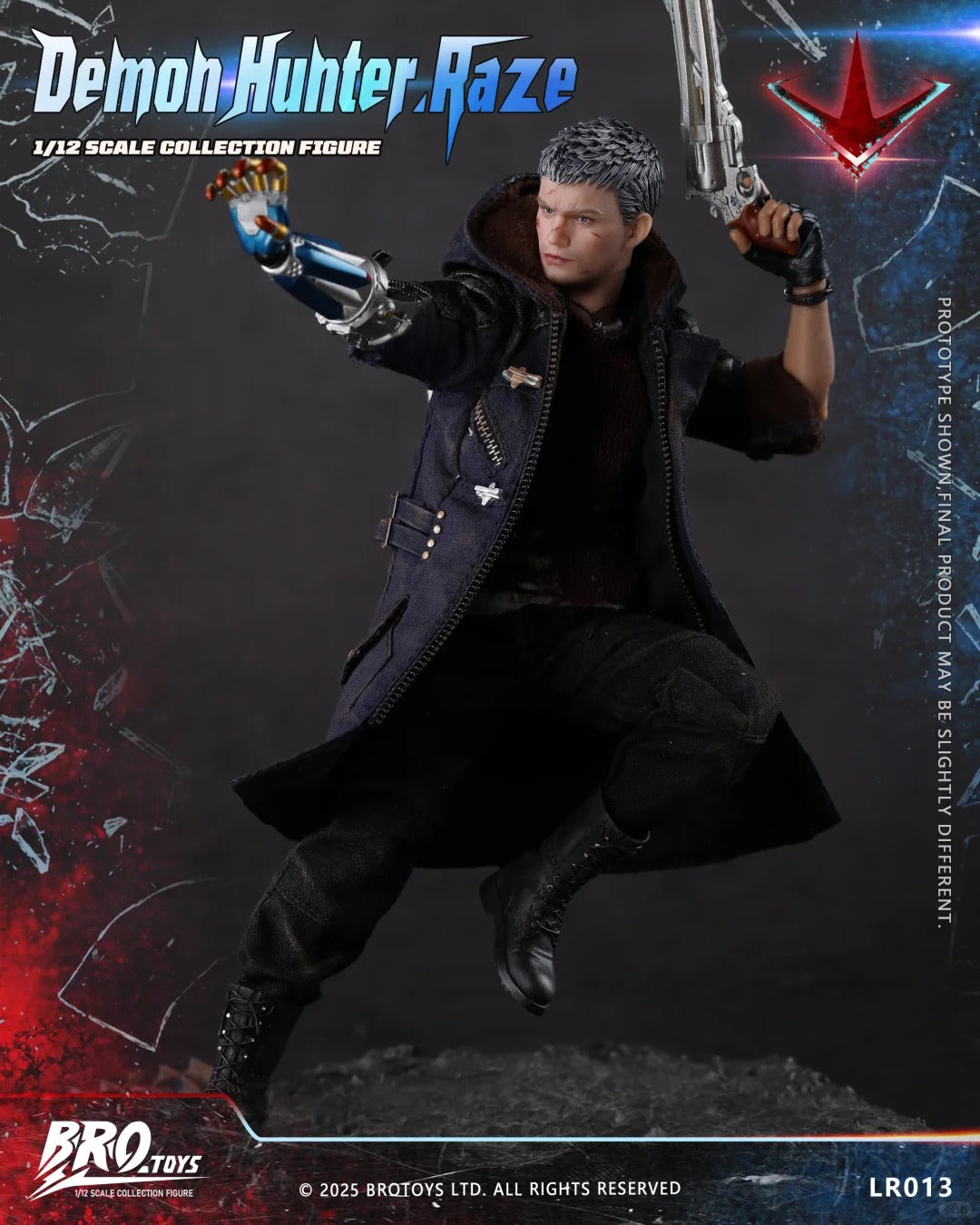 (Preorder) Brotoys 1/12 Demon hunter Raze action figure LR013 – 5ktoys