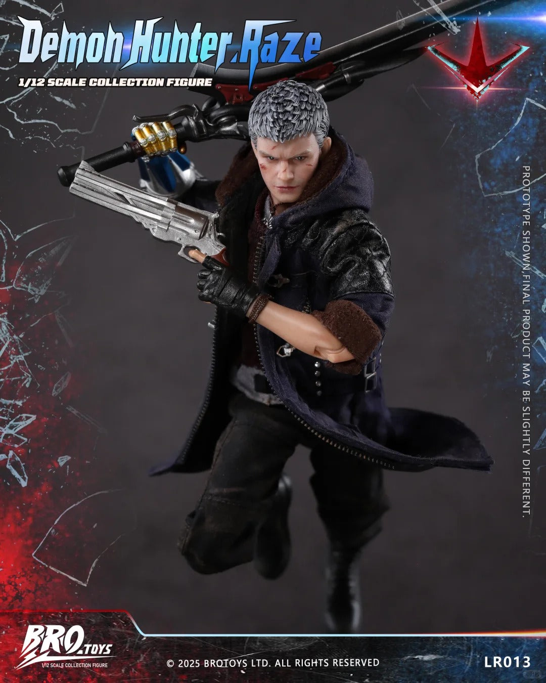 (Preorder) Brotoys 1/12 Demon hunter Raze action figure LR013 – 5ktoys