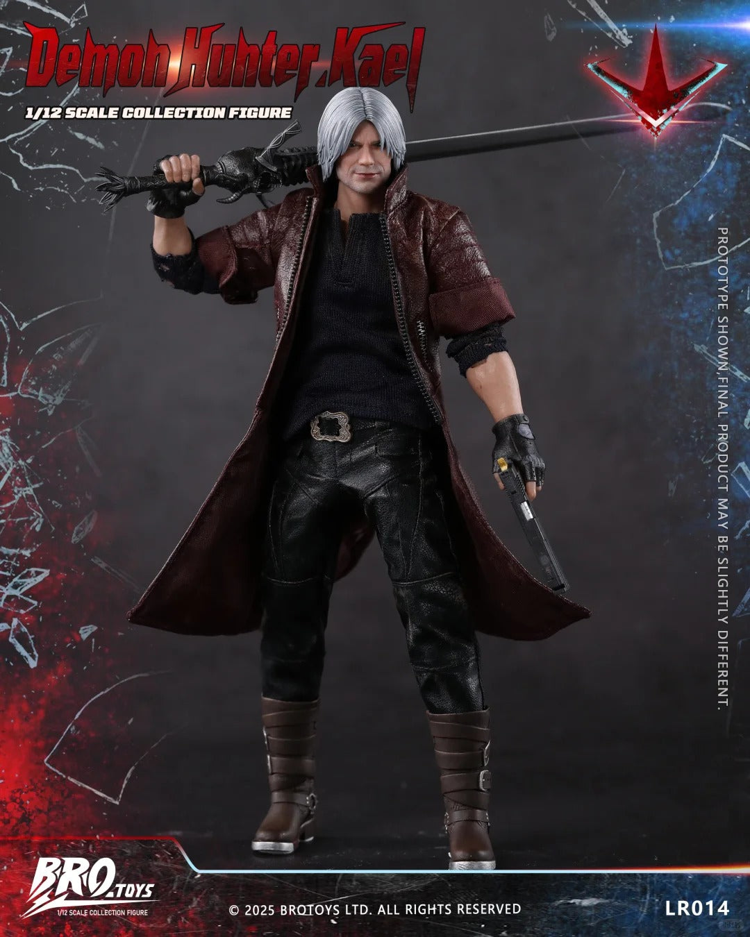 kael gear Preorder) Brotoys 1/12 Demon hunter Kael action figure LR014 – 5ktoys