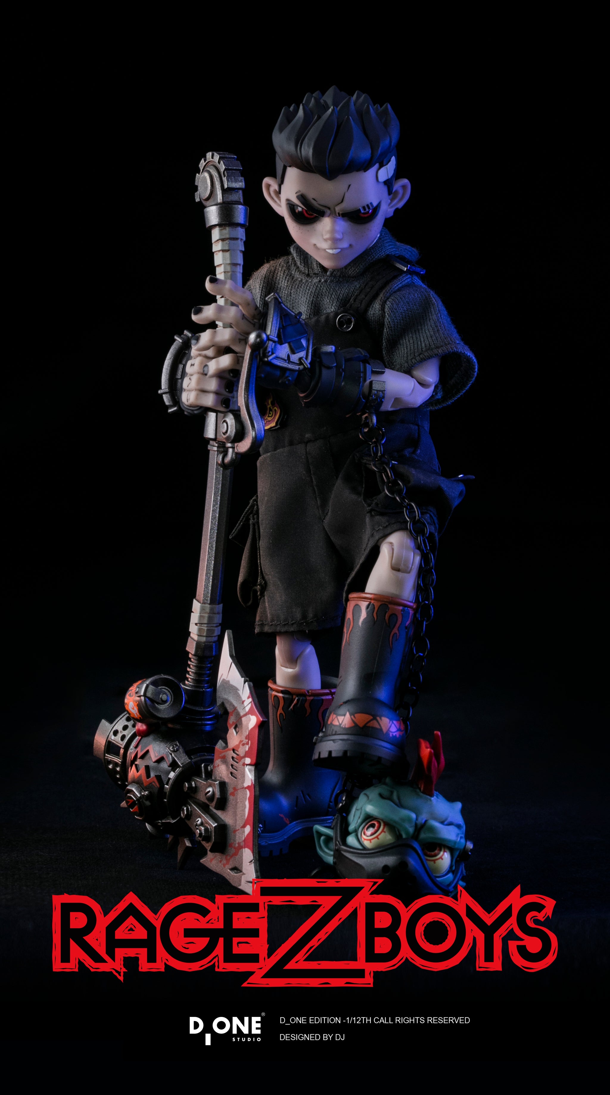Preorder) DONE Studio 1/12 Rage Z Boys action figure Standard and