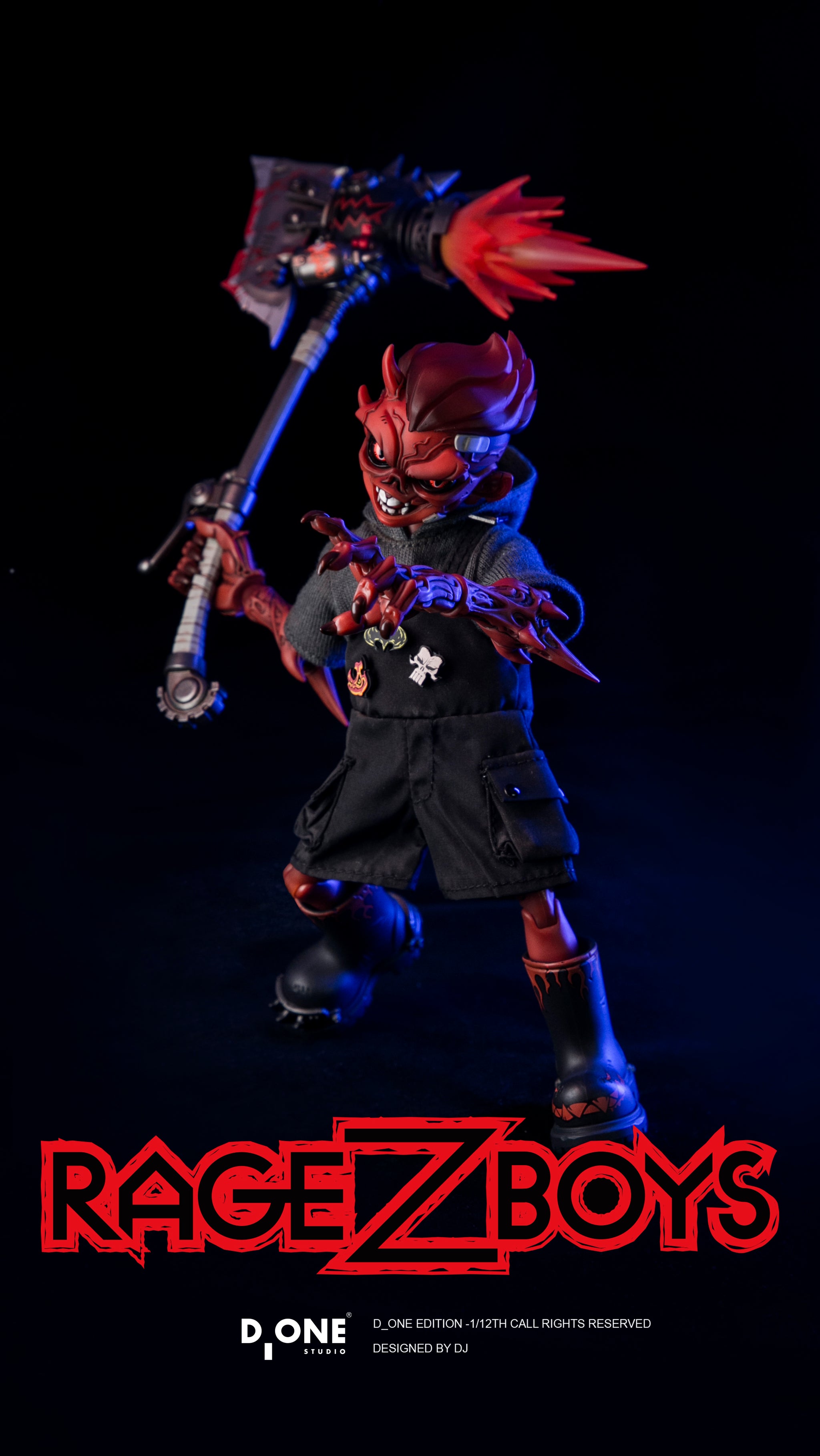 Preorder) DONE Studio 1/12 Rage Z Boys action figure Standard and