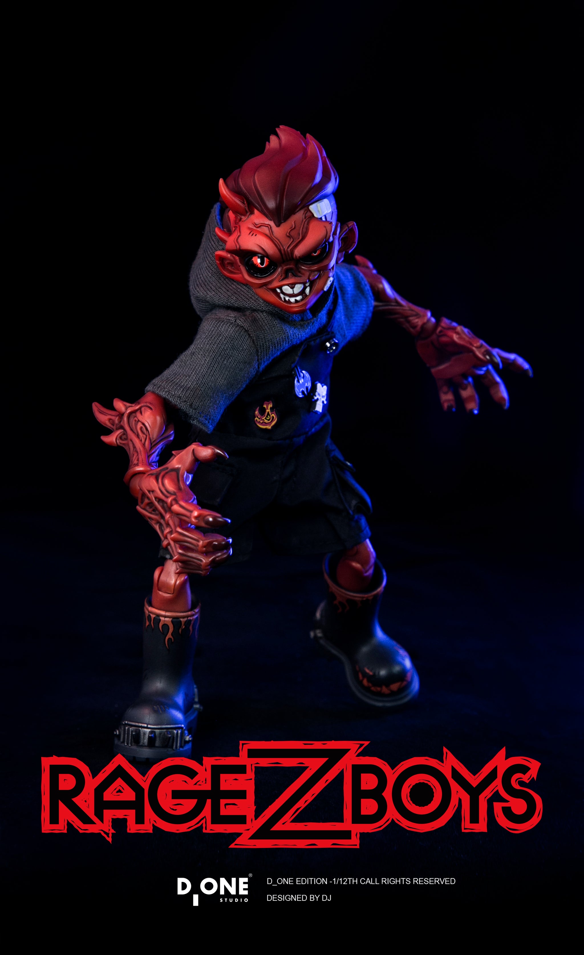 Preorder) DONE Studio 1/12 Rage Z Boys action figure Standard and