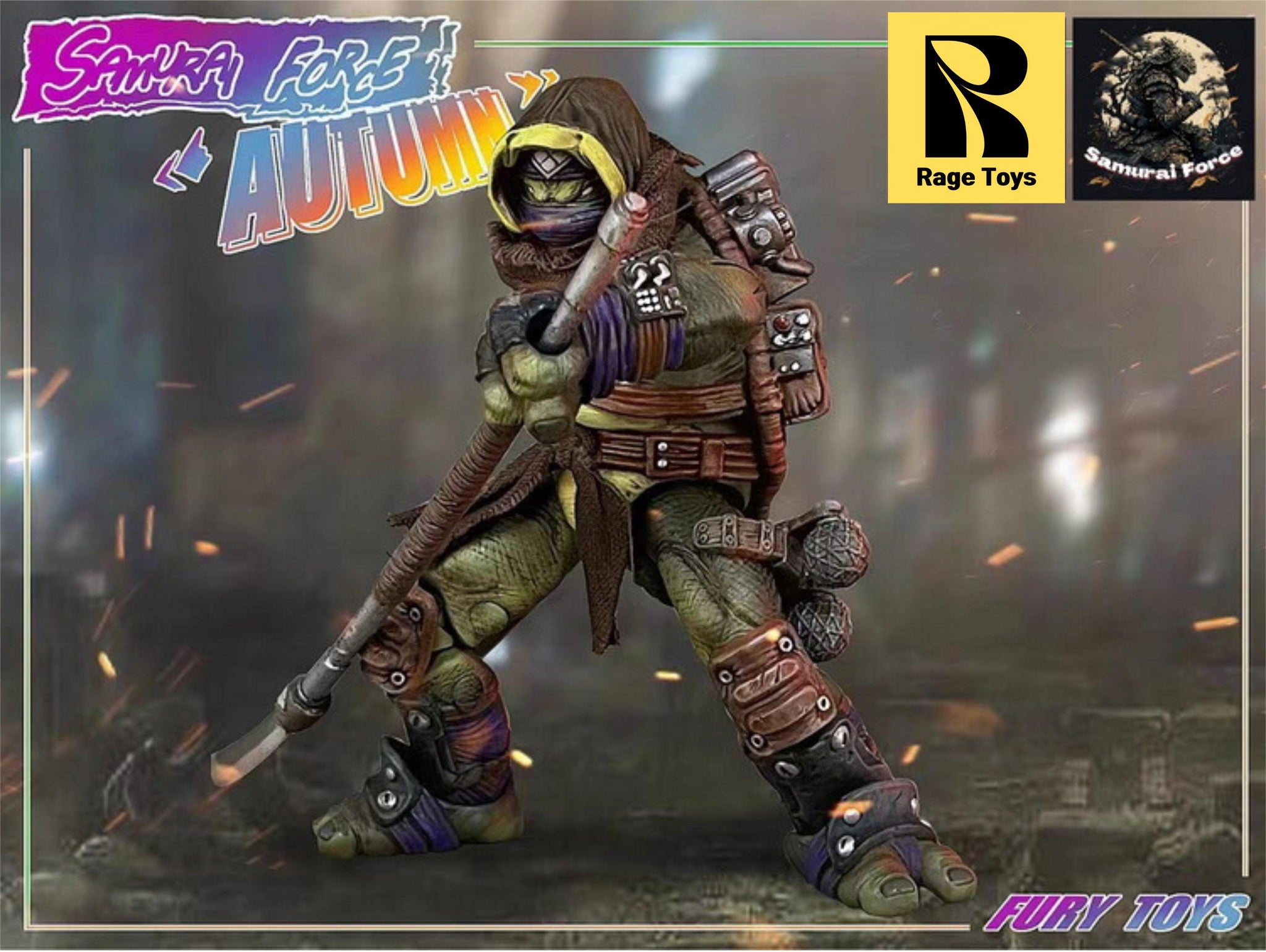 USA Stock) Rage Toys 1/12 Samurai Force Wave 2 Musketman Autumn USA Stock) Rage Toys 1/12 Samurai Force Wave 2 Musketman Autumn