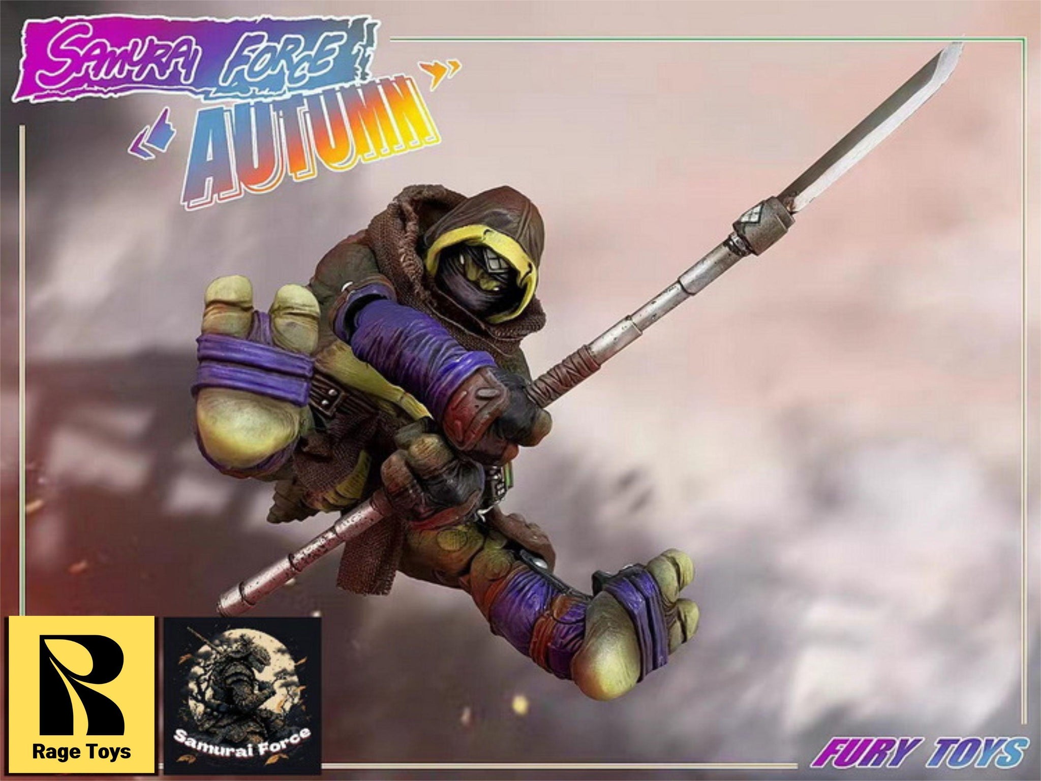 USA Stock) Rage Toys 1/12 Samurai Force Wave 2 Musketman Autumn
