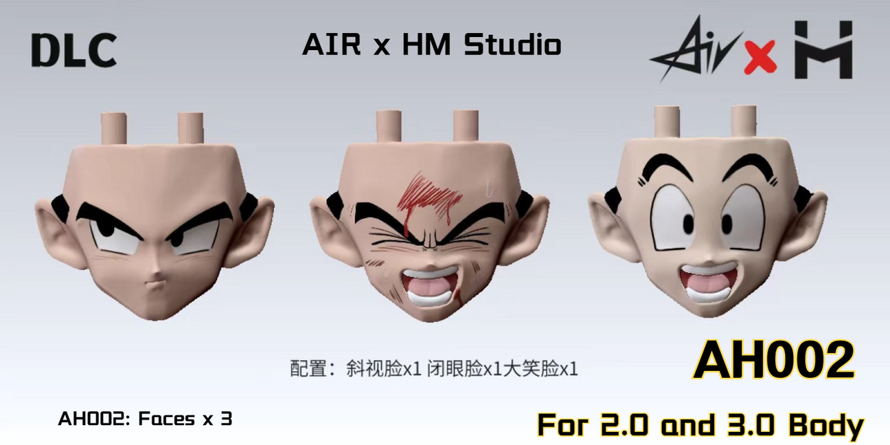 (USA Stock) Air x HM studio hairs faces and hands effect kits AH001 AH ...