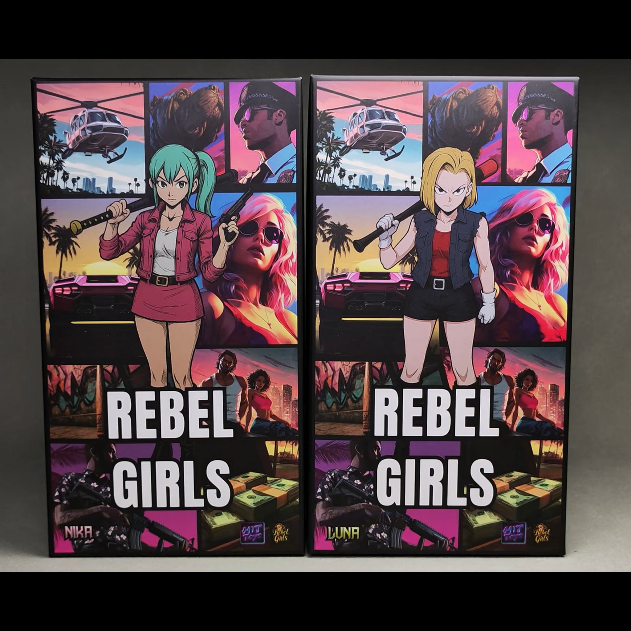 USA Stock) HITToys 1/12 Rebel Girls Series Wave One Vengenance