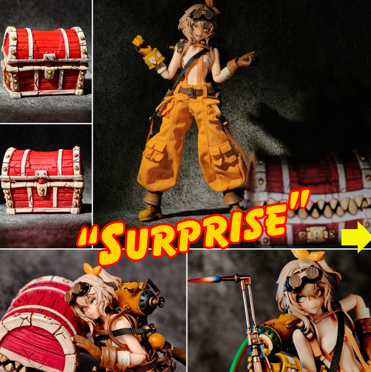 USA Stock) Yoto toys 1/12 The Mimic Holiday Exclusive Version – 5ktoys