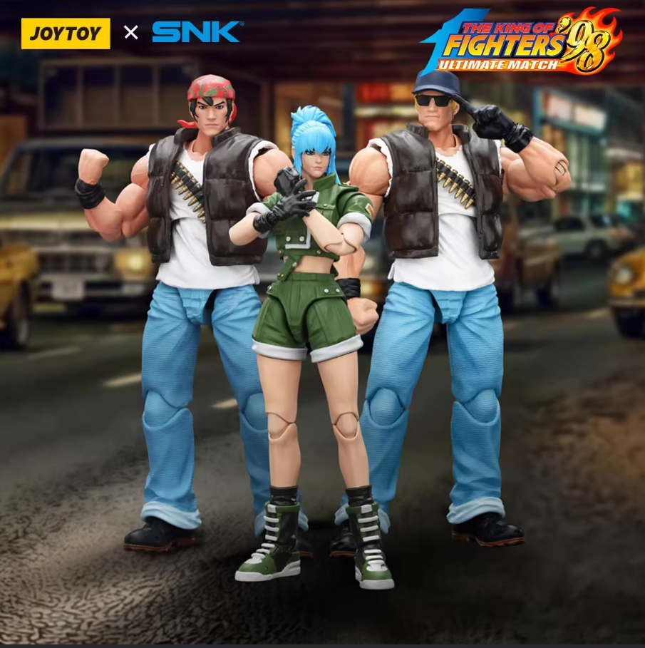 USA Stock) Joytoy The King of Fighters KOF 98 Ikari Warriors Team