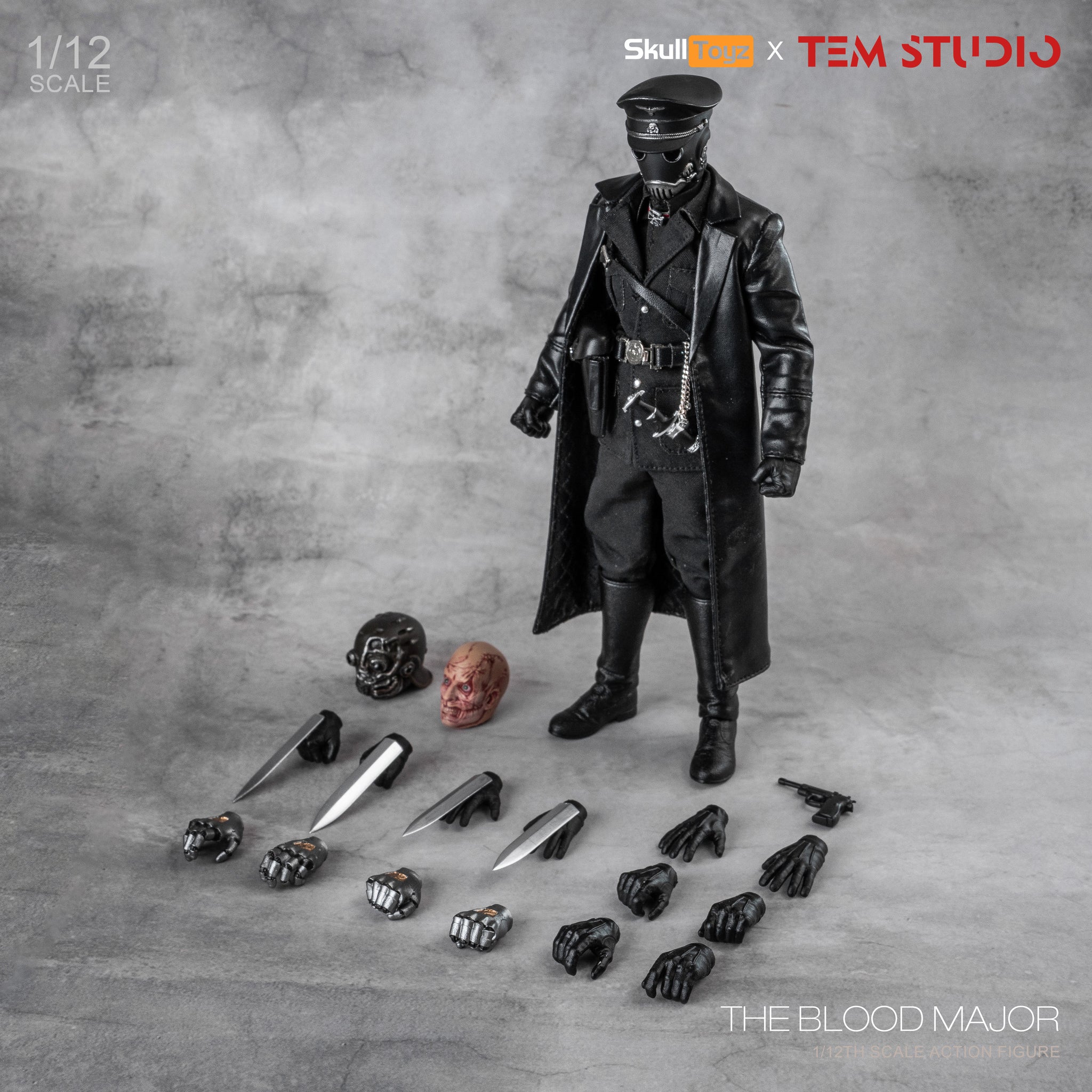 Preorder) TEM Studio x Skull Toyz The Blood Major 1/12 action