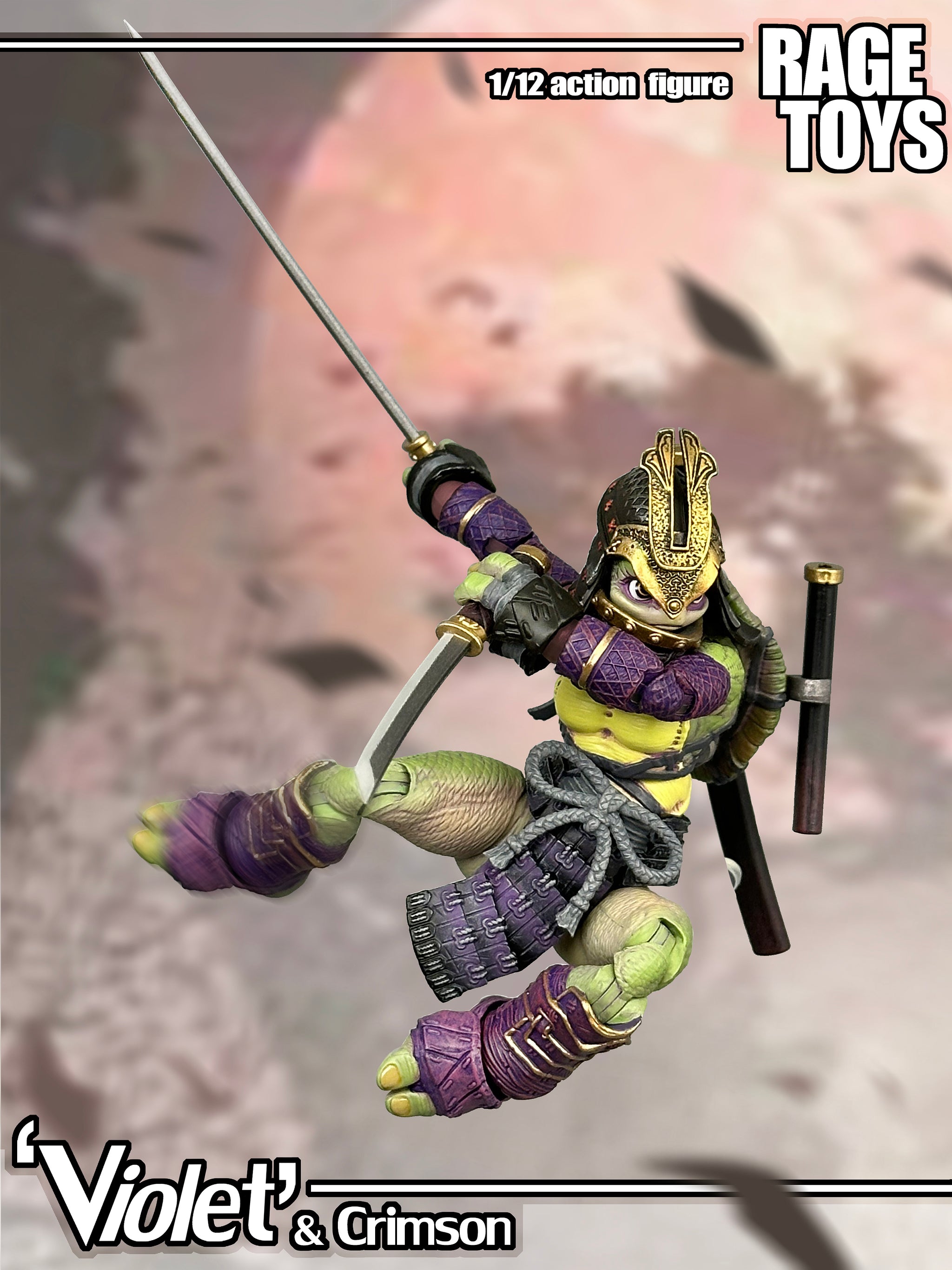 Preorder) Rage Toys 1/12 Violet and Crimson sisters action figure