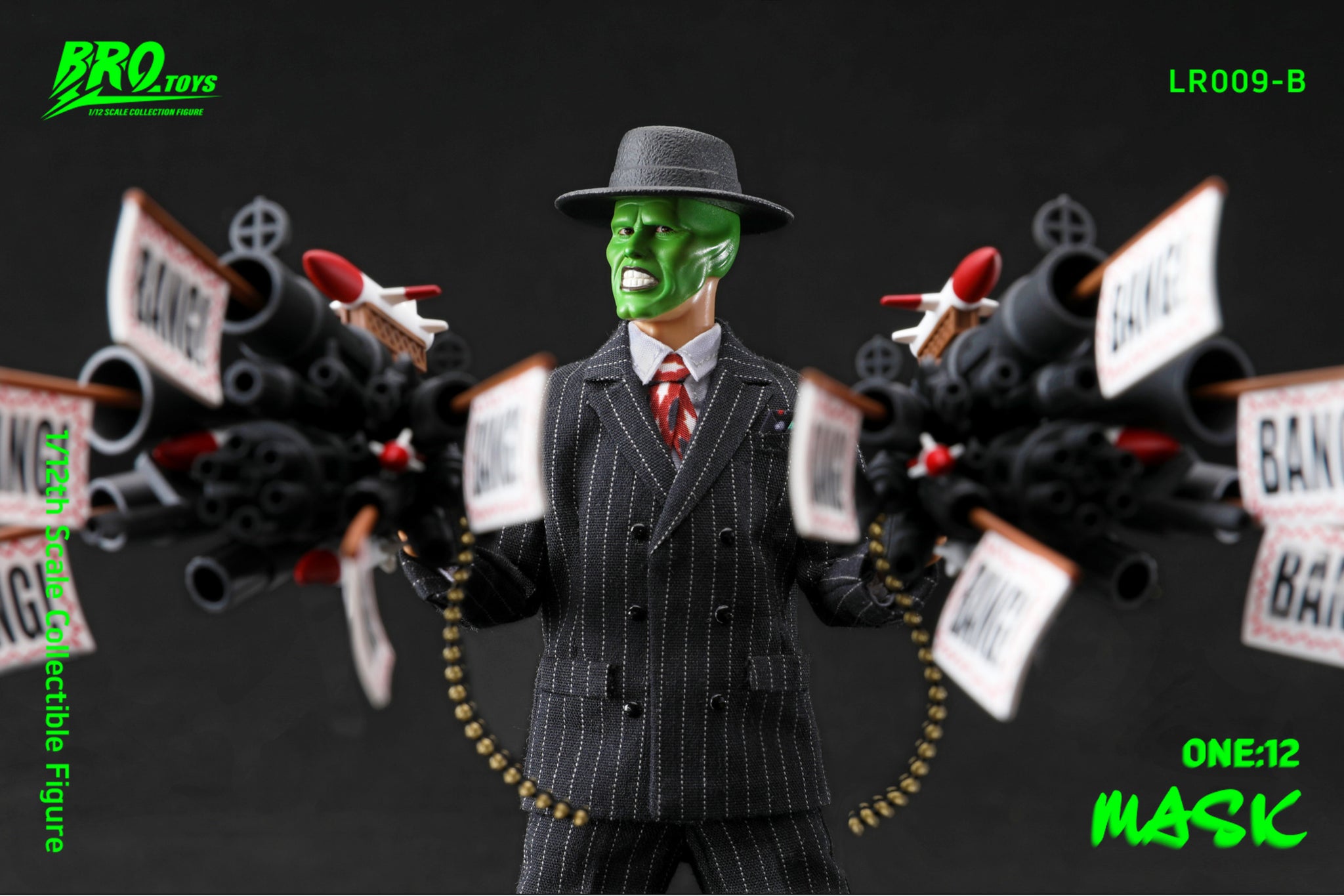 Pre-order) Brotoys 1/12 Mask LR009B Set | Berry Beary