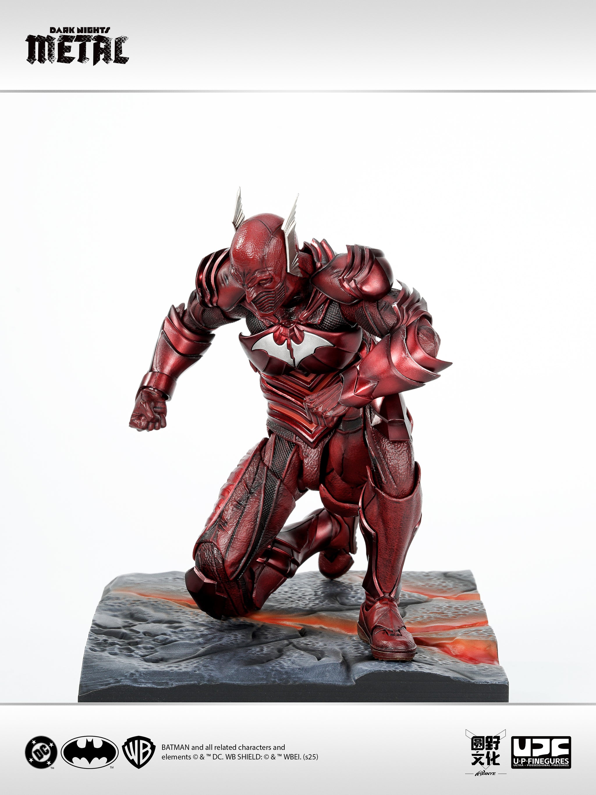 Preorder) LPZZ Offical Licensed 1/12 Red Death Dark Knights Metal