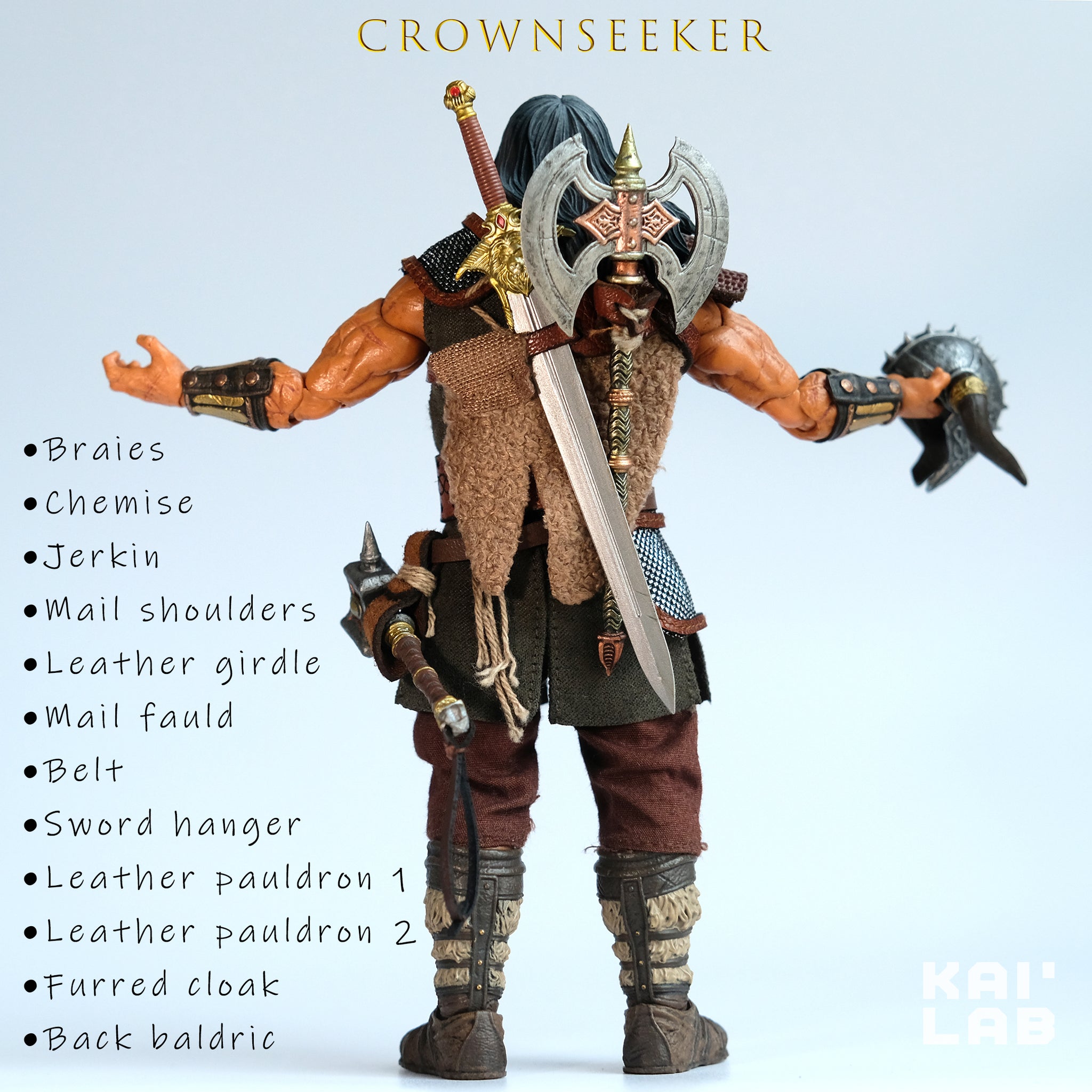 Preorder) KAI LAB 1/12 CROWN SEEKER Accessories kit for Mezco