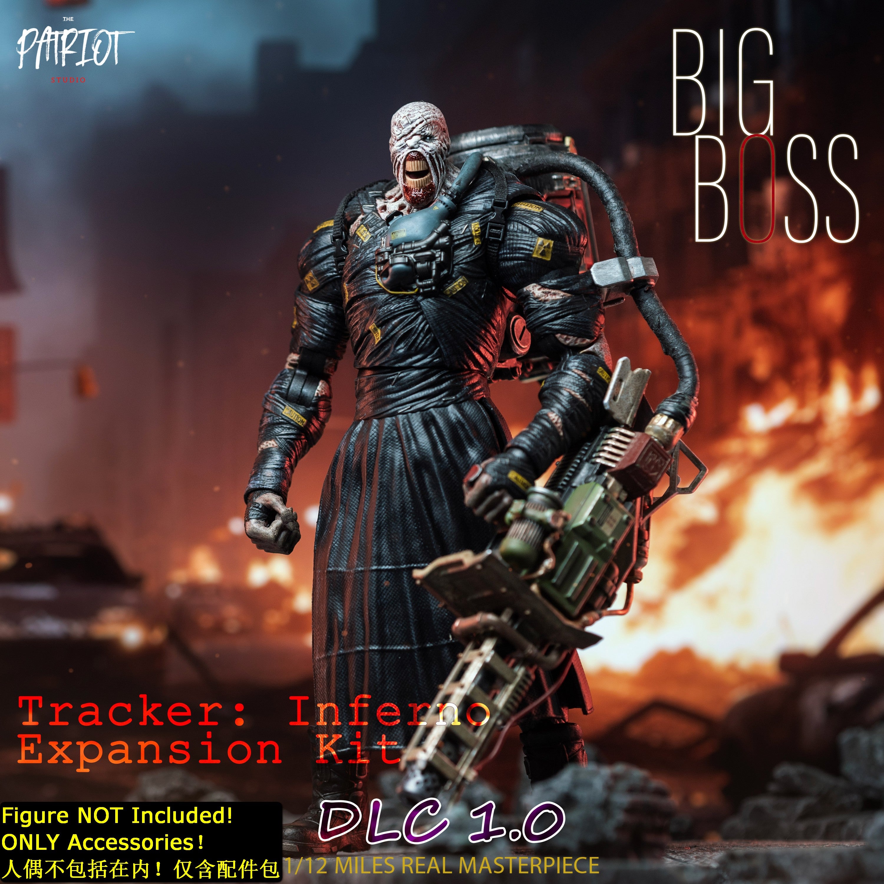 Preorder) Patriot Studio 1/12 Big Boss DLC1.0 Flamethrower with