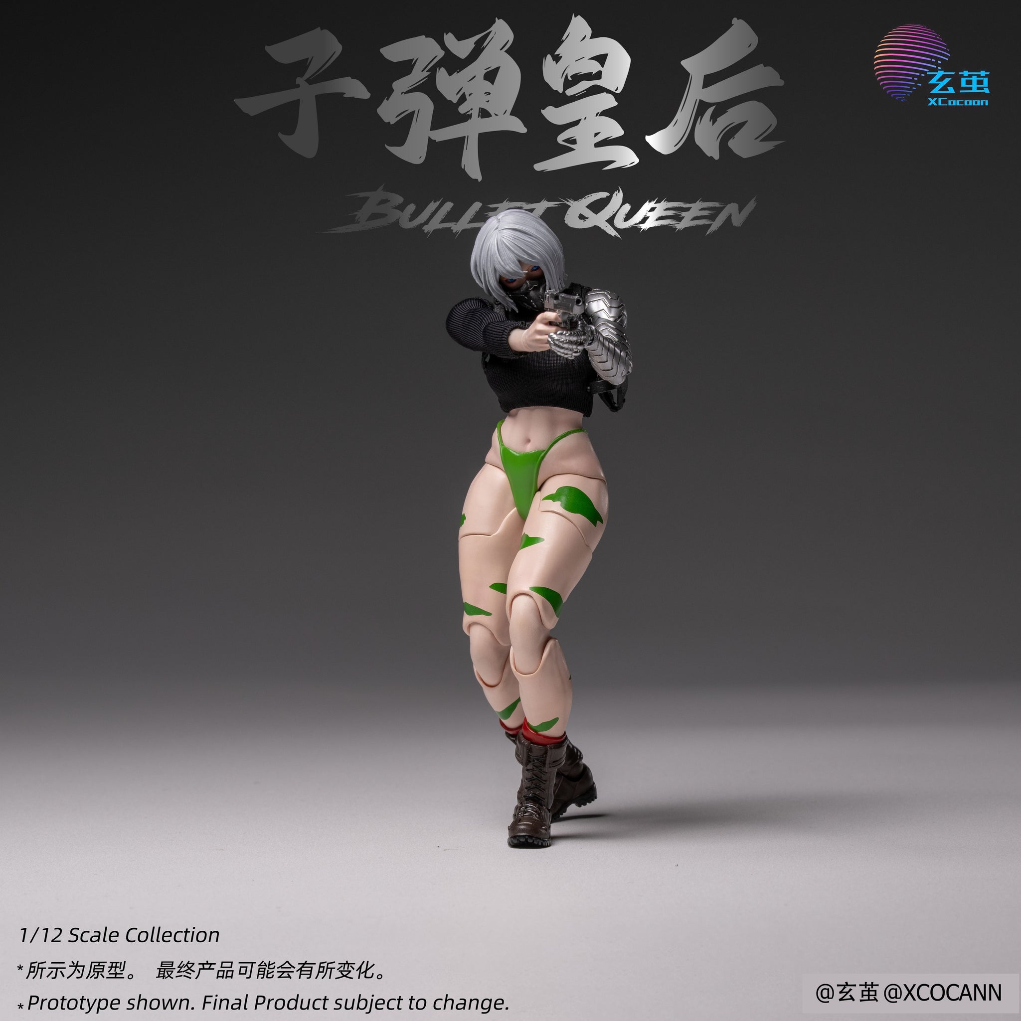 Preorder)Xcocann studio 1/12 Cyberpunk fighters Club NO.2 Bullet