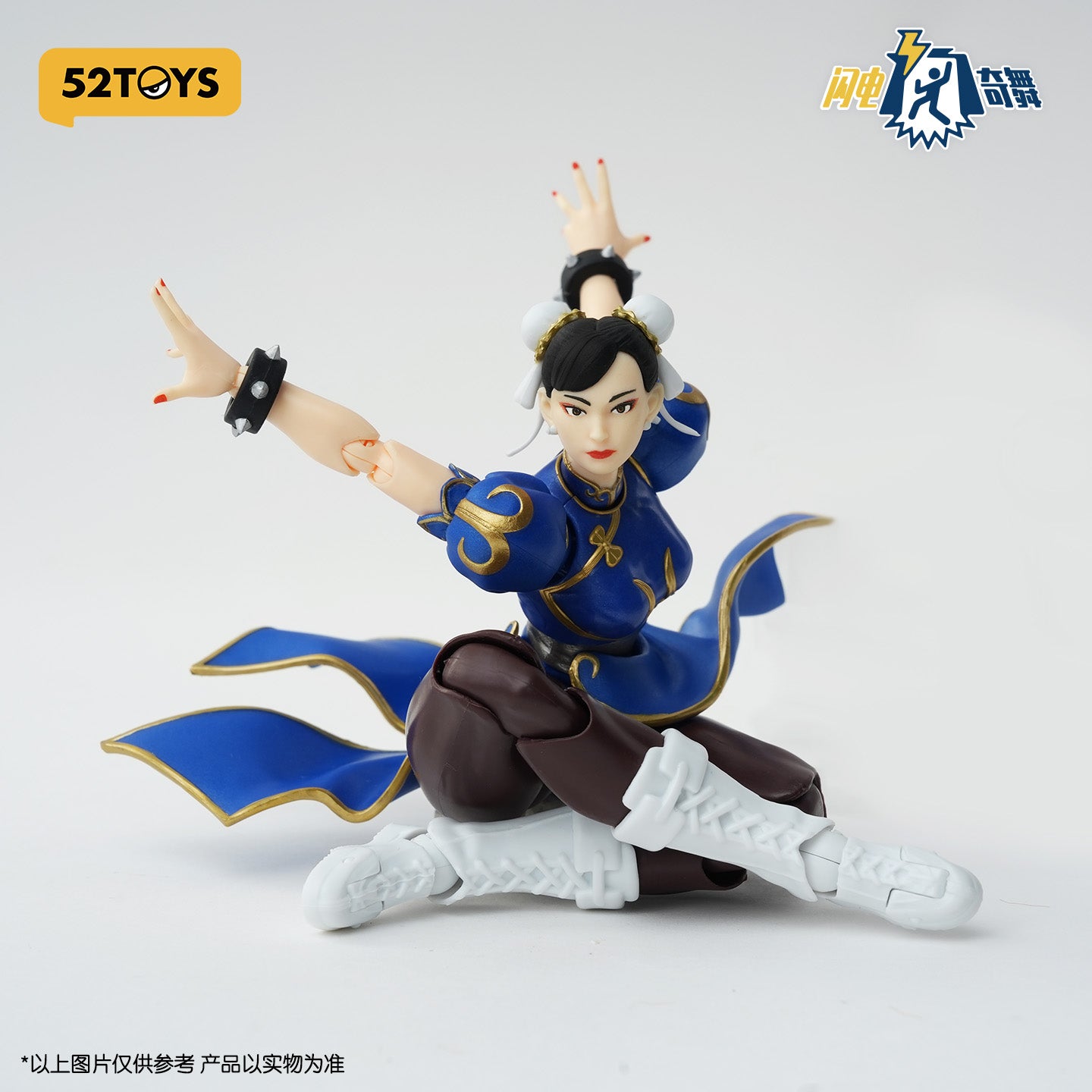 USA Stock) 52toys 1/12 official Street fighter Ryu Chunli action