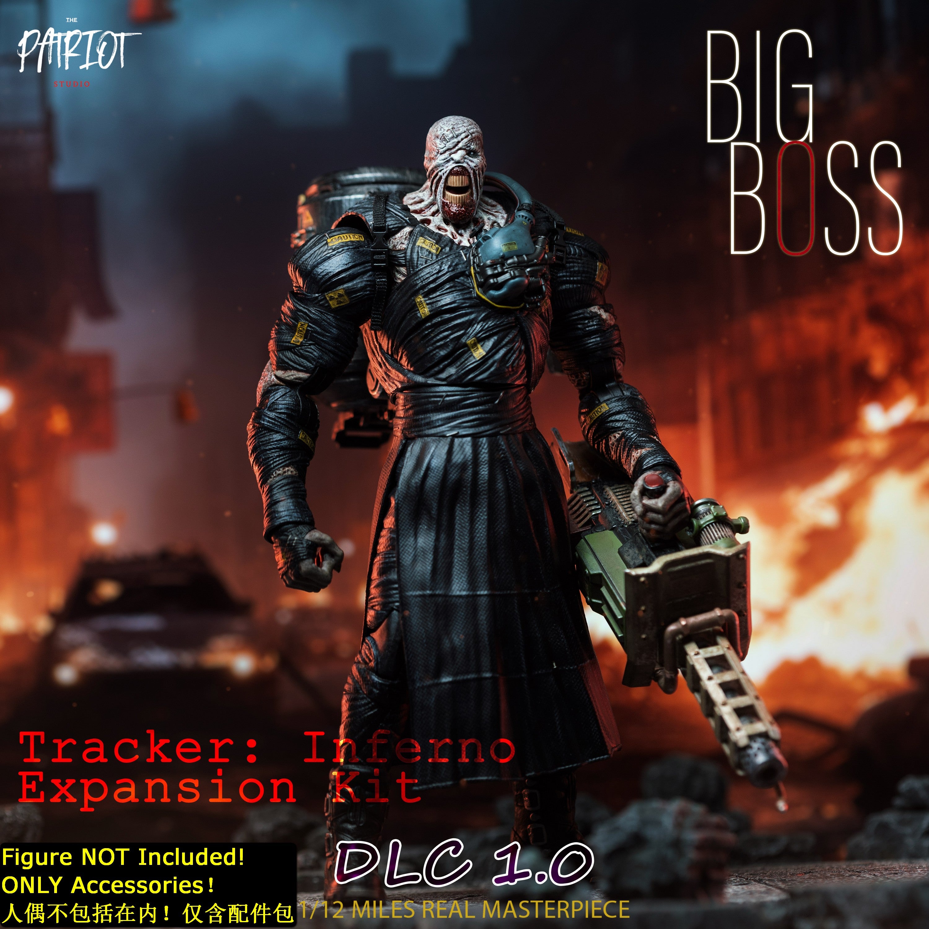 Preorder) Patriot Studio 1/12 Big Boss DLC1.0 Flamethrower with
