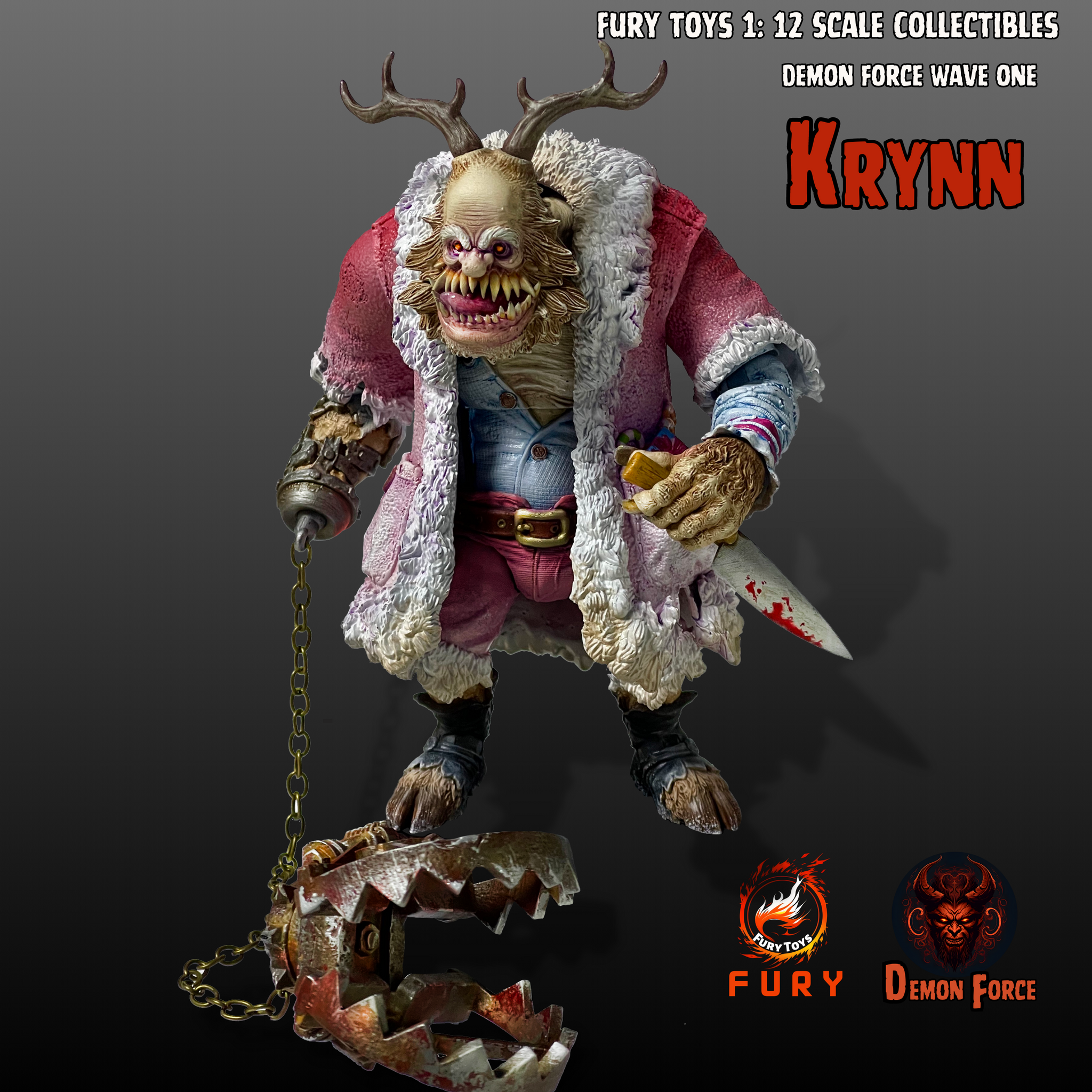 USA Stock) Fury toys Demon Force wave 1 1/12 The brother Kraden