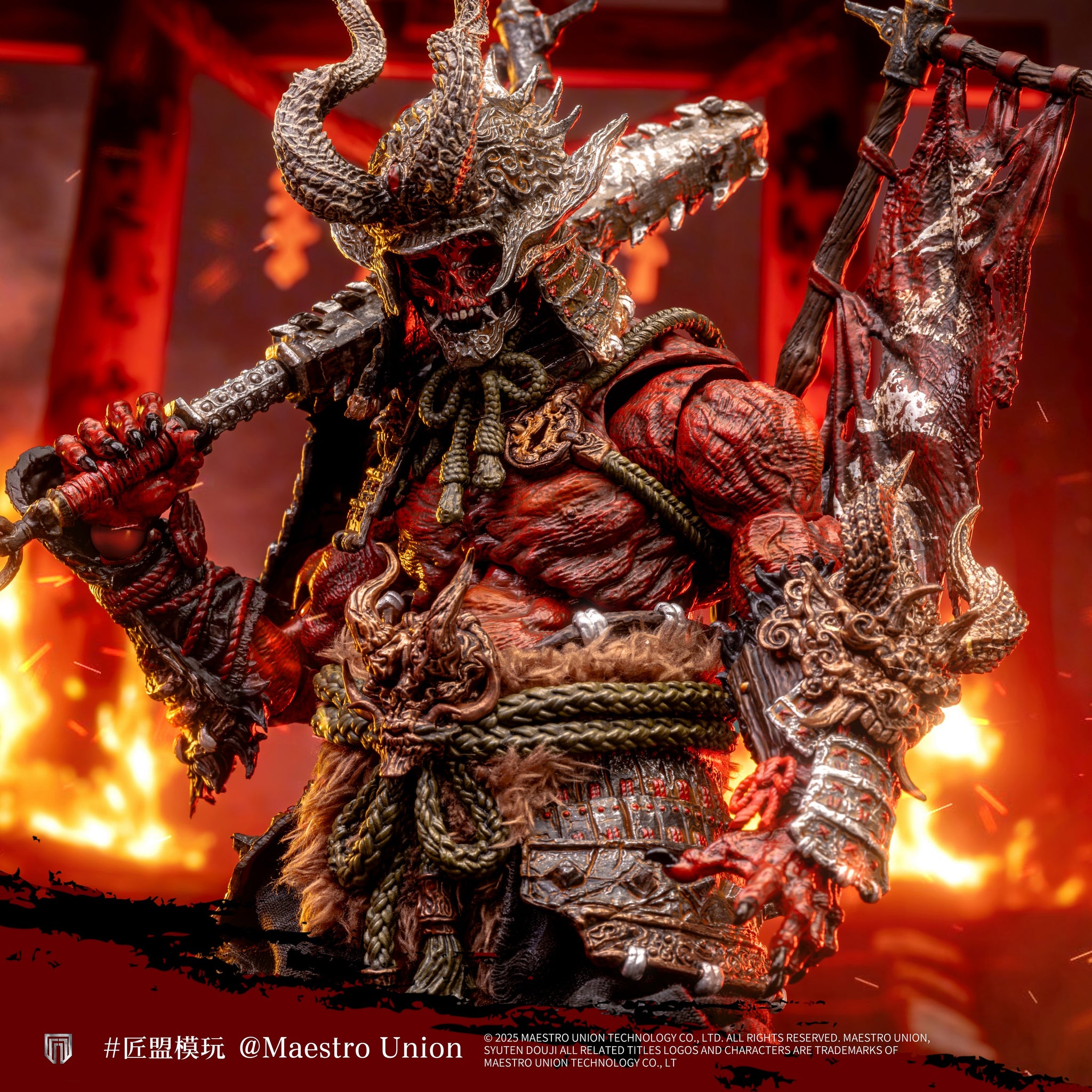 Preorder) Maestro union studio Immortal Legend Syuten Douji 1/12 9